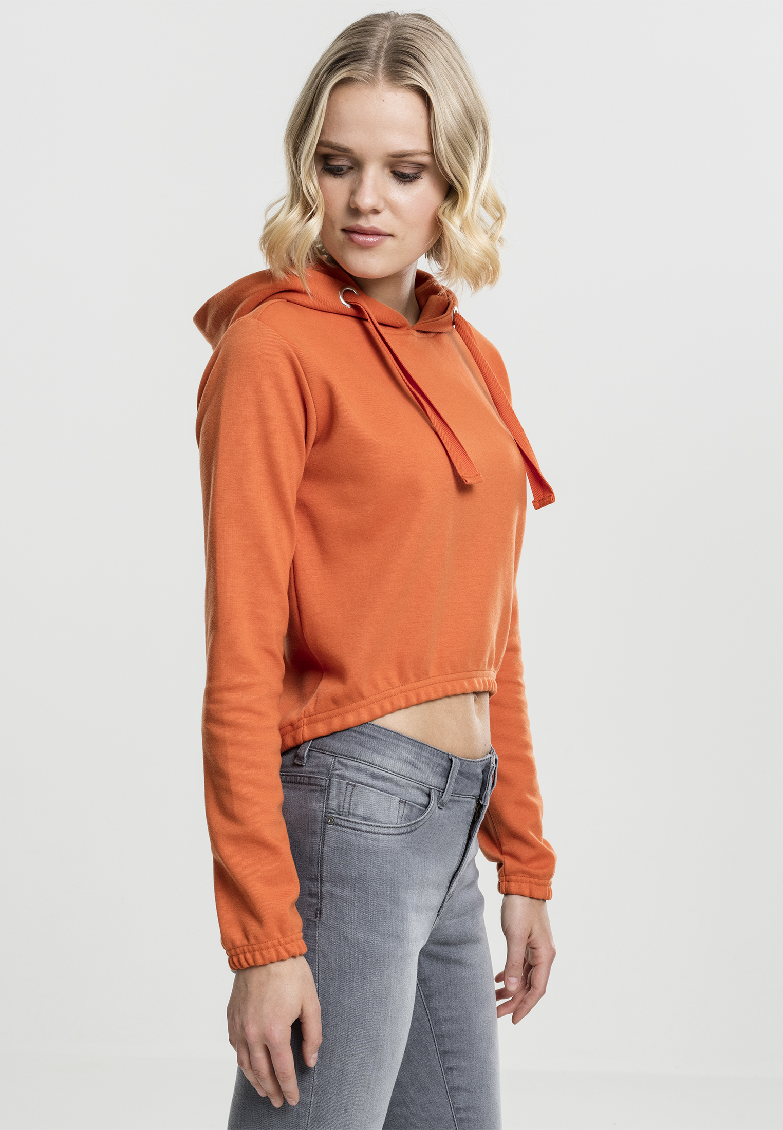 Ladies Interlock Short Hoody rustorange L - variant image 3