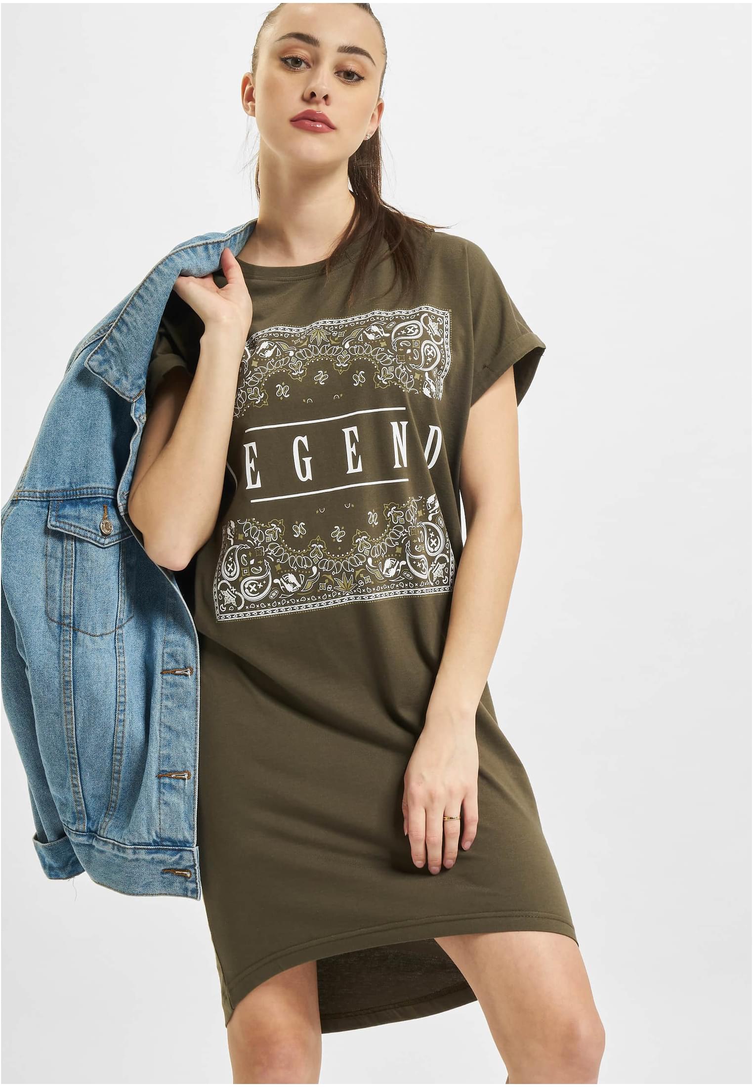 Dangerous DNGRS Legend Dress olive L - alternate variant 2
