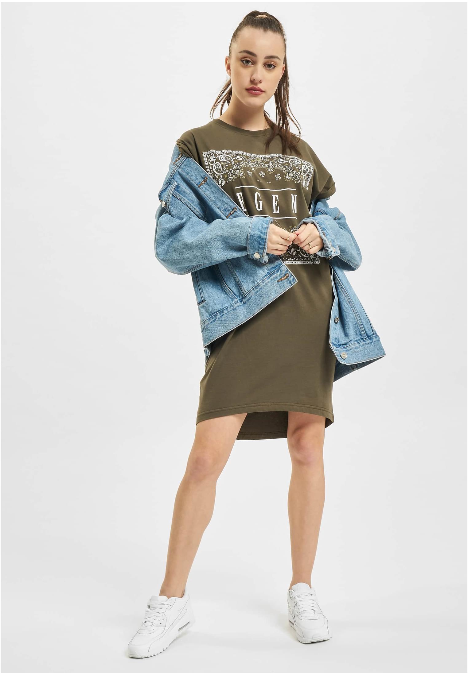Dangerous DNGRS Legend Dress olive L - variant image 2