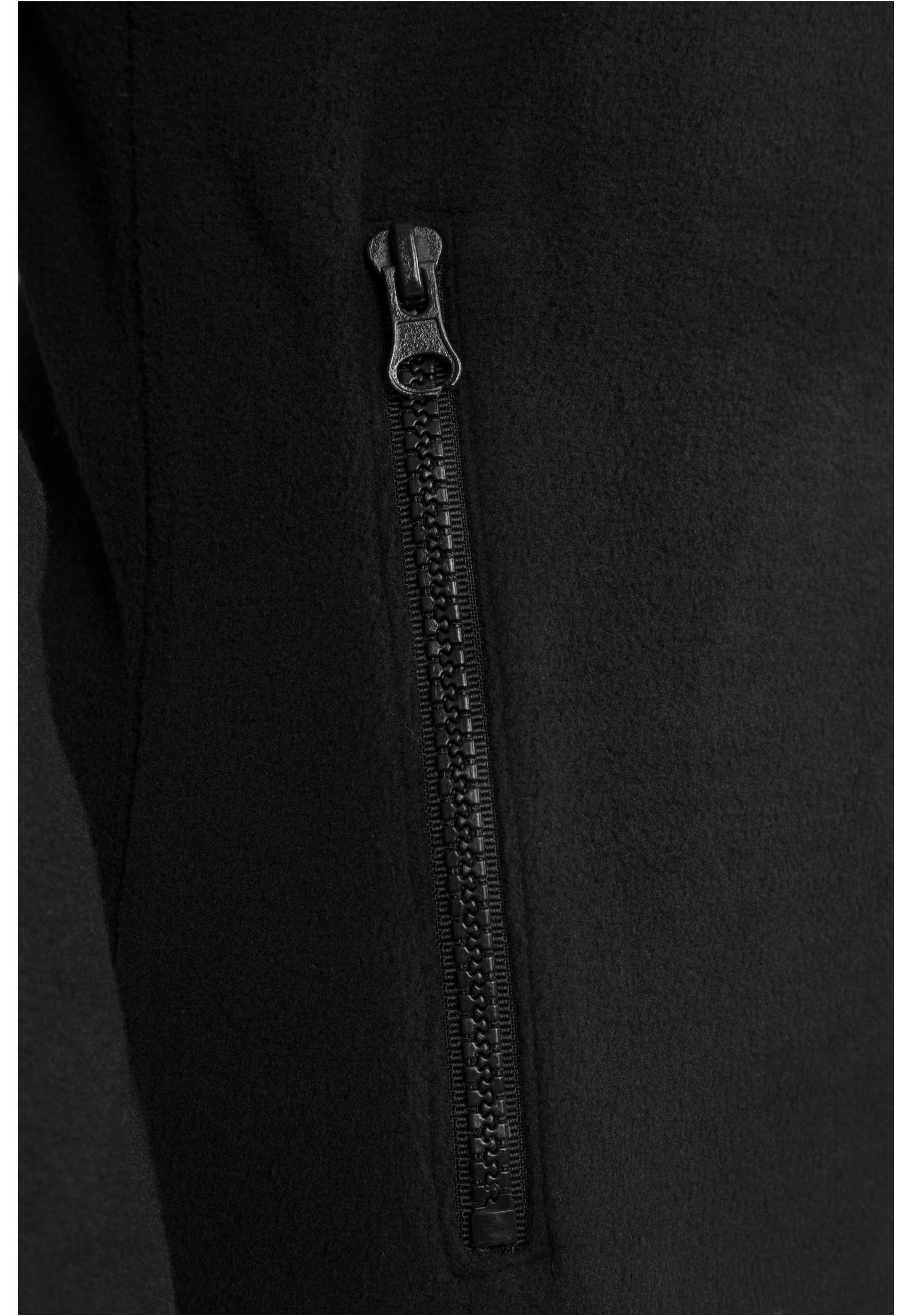 Ladies Polar Fleece Zip Hoody black L - variant image 5