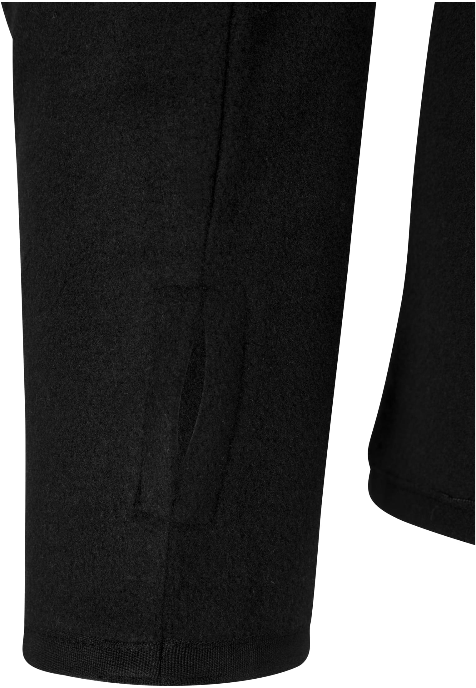 Ladies Polar Fleece Zip Hoody black L - variant image 6