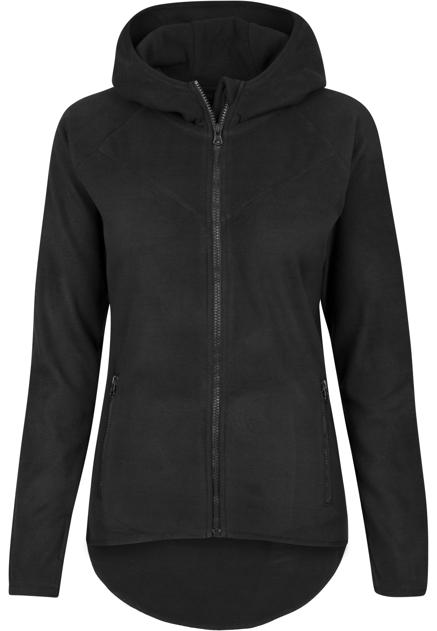Ladies Polar Fleece Zip Hoody black L - alternate variant 1