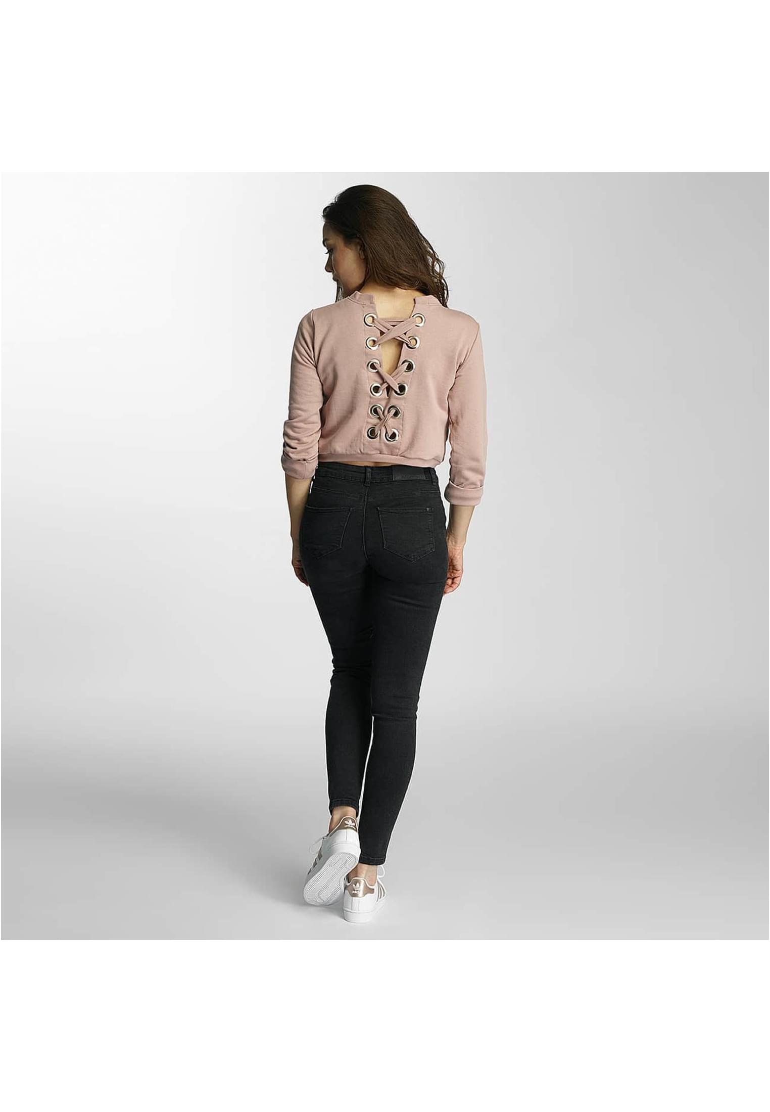 Lace-up Sweatshirt rose L - variant image 3