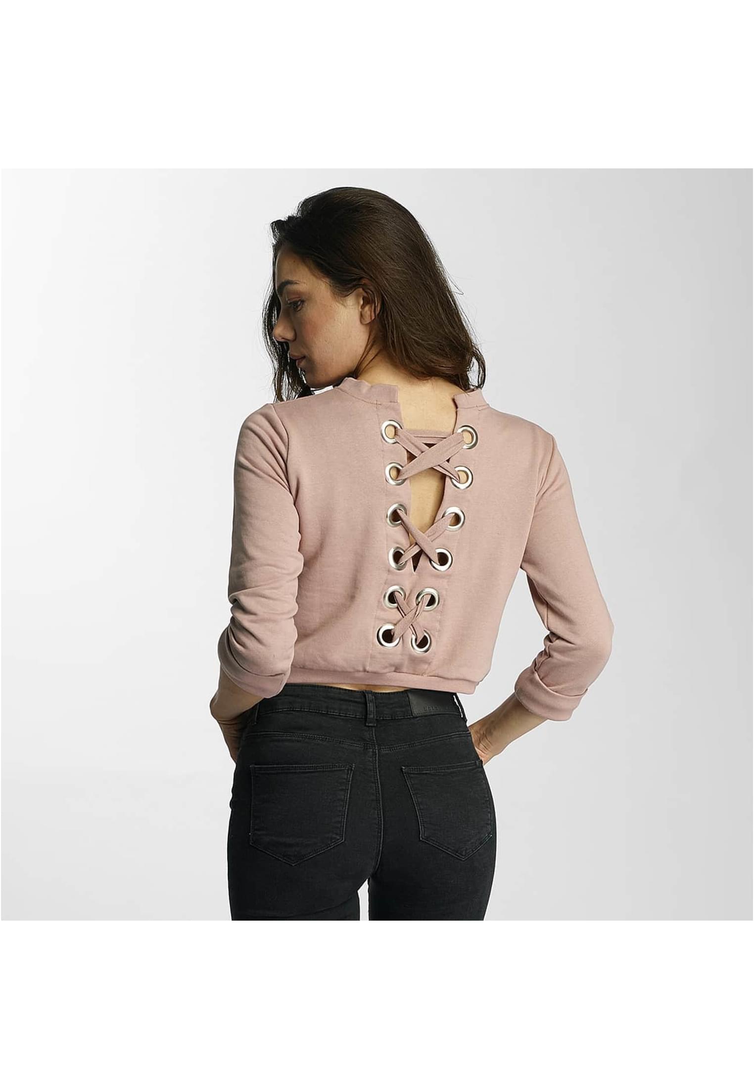 Lace-up Sweatshirt rose L - variant image 1