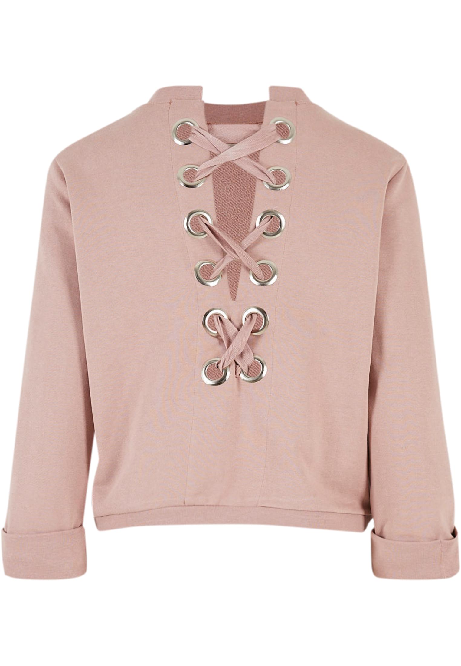 Lace-up Sweatshirt rose L - variant image 5