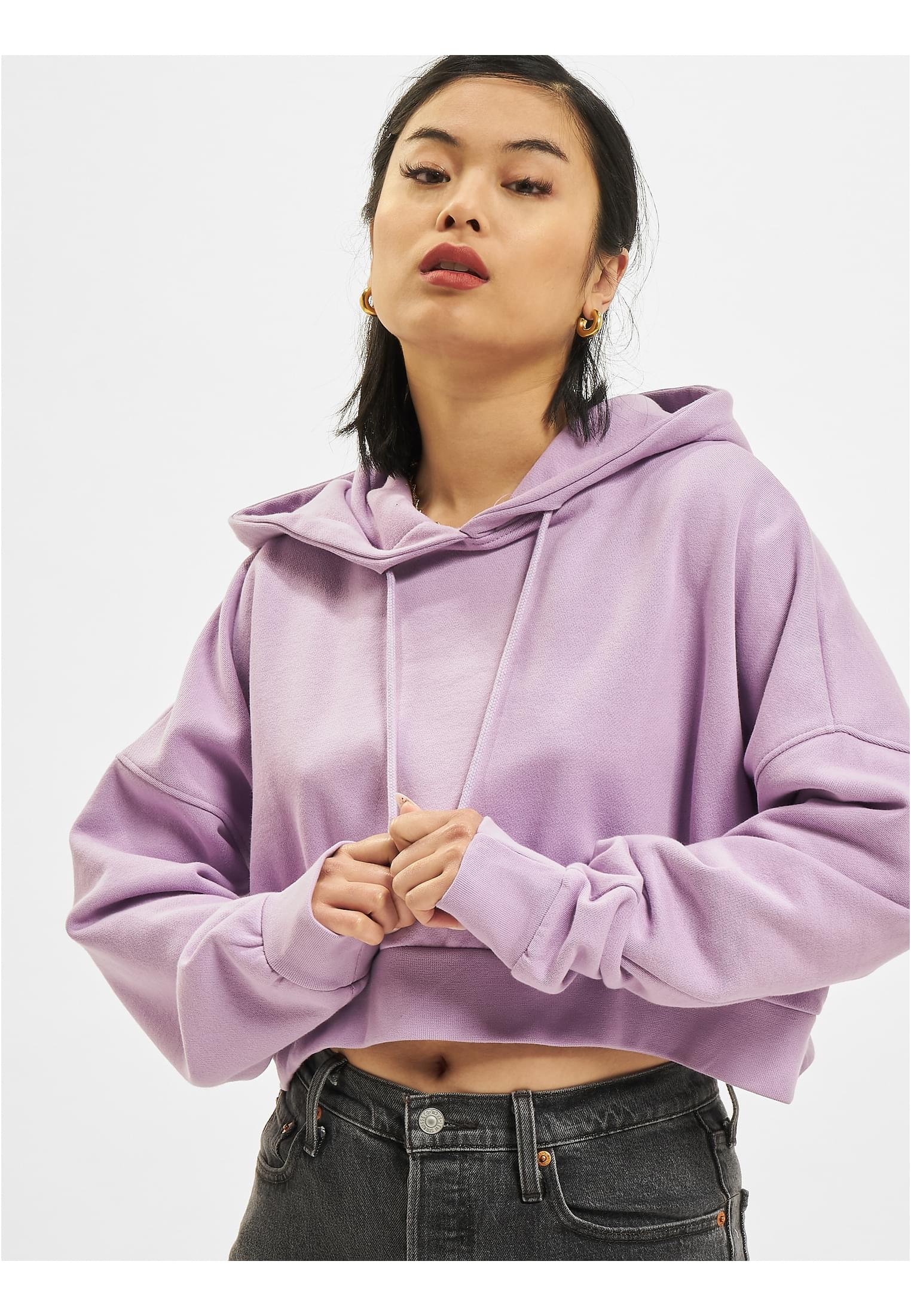 Cropped Hoody purple L - alternate variant 2