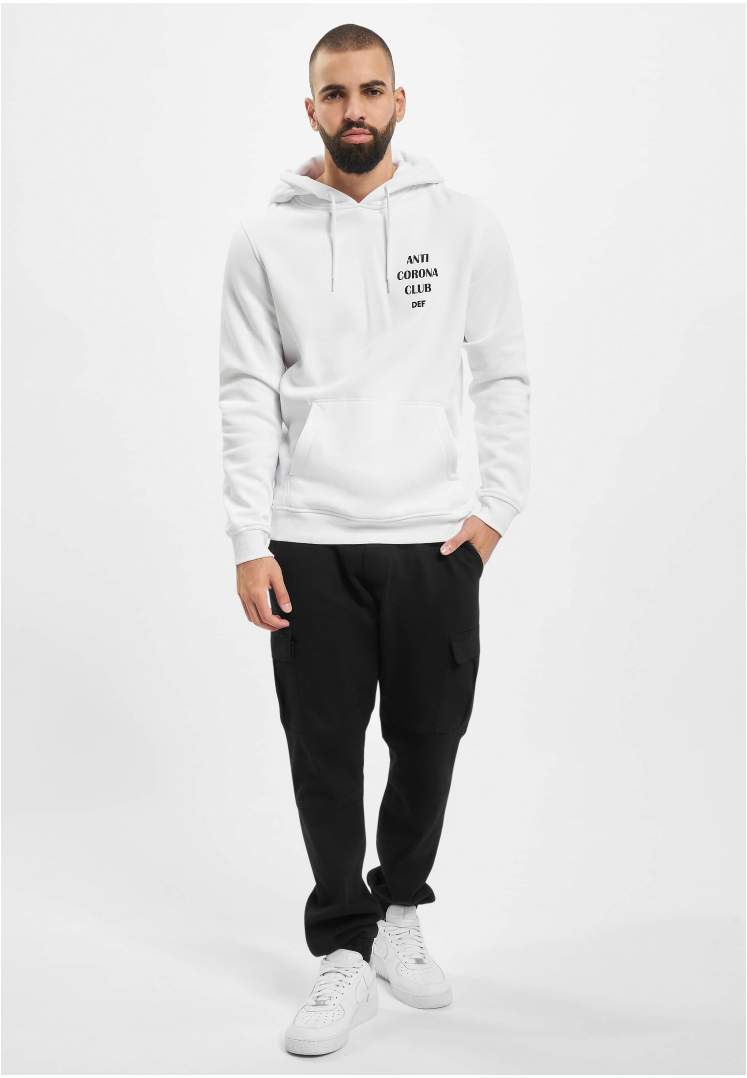 Anti Corona Hoodie weiß 3XL
 - variant image 2