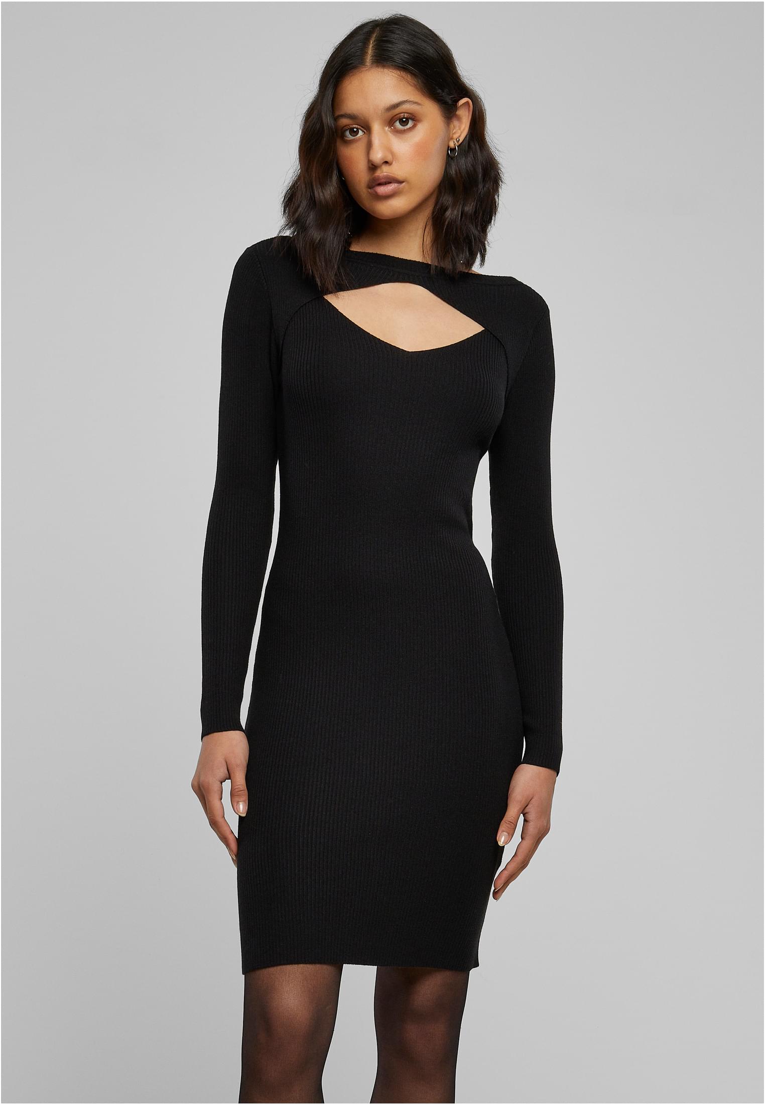 Ladies Cut Out Dress black L - alternate variant 1