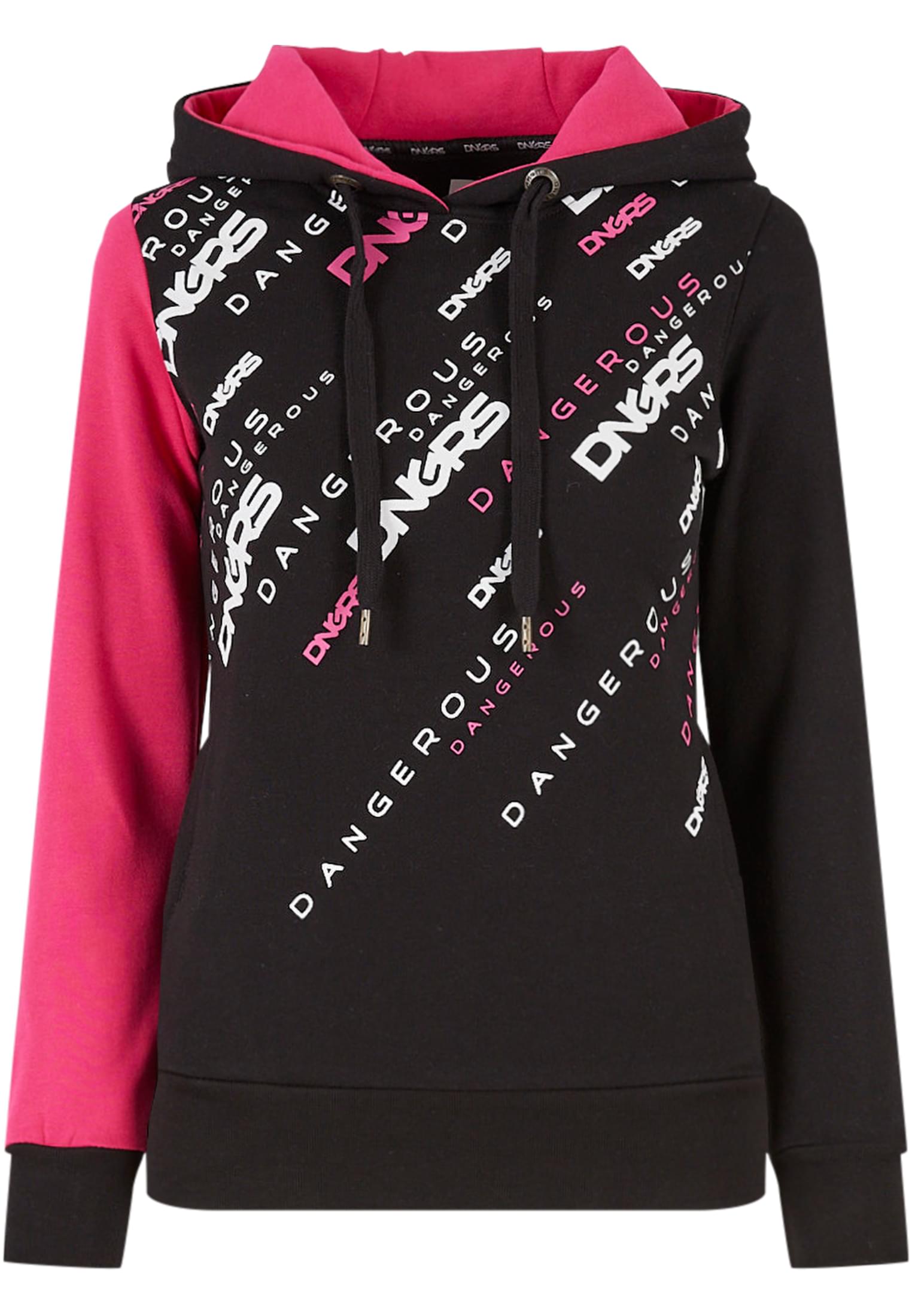 Down to Earth Hoody black/pink L - variant image 3