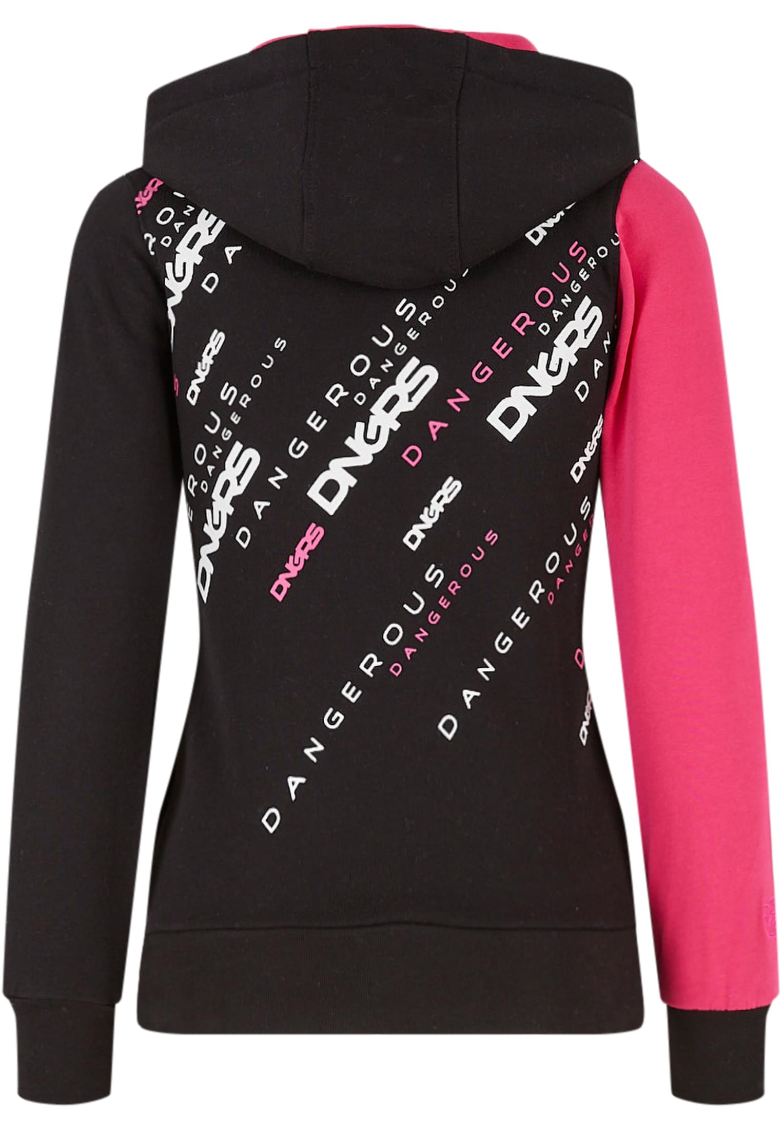 Down to Earth Hoody black/pink L - variant image 4