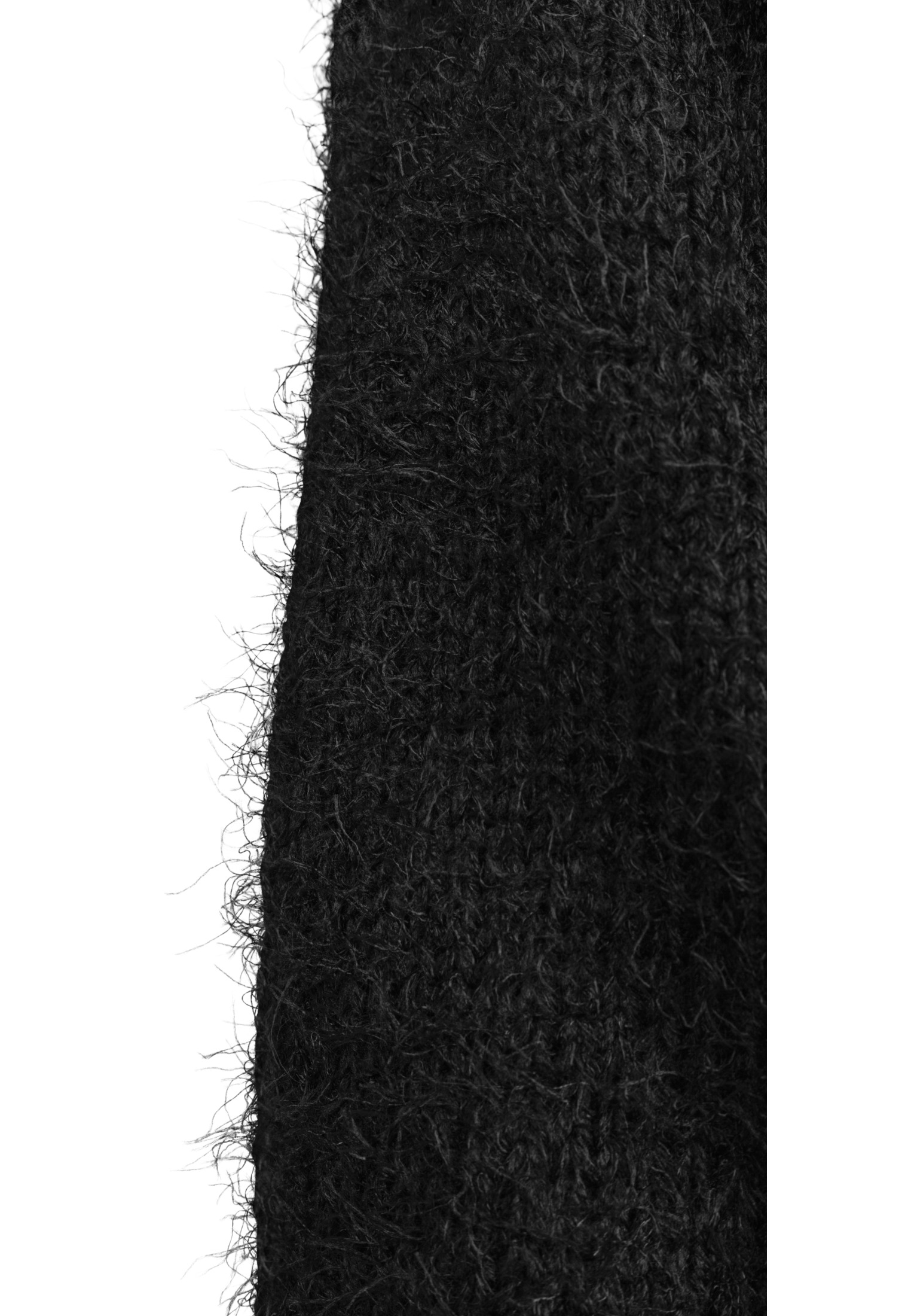 Ladies Hooded Feather Cardigan black L - variant image 4