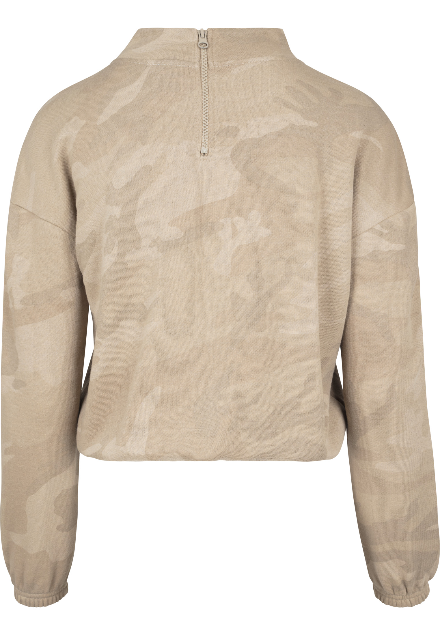 Ladies Camo Turtleneck Crew sand camo L - variant image 6