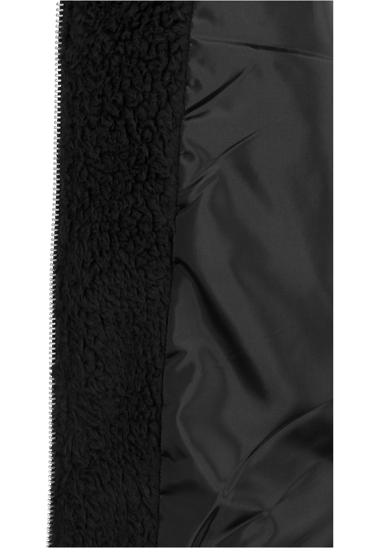 Ladies Sherpa Jacket black L - variant image 5