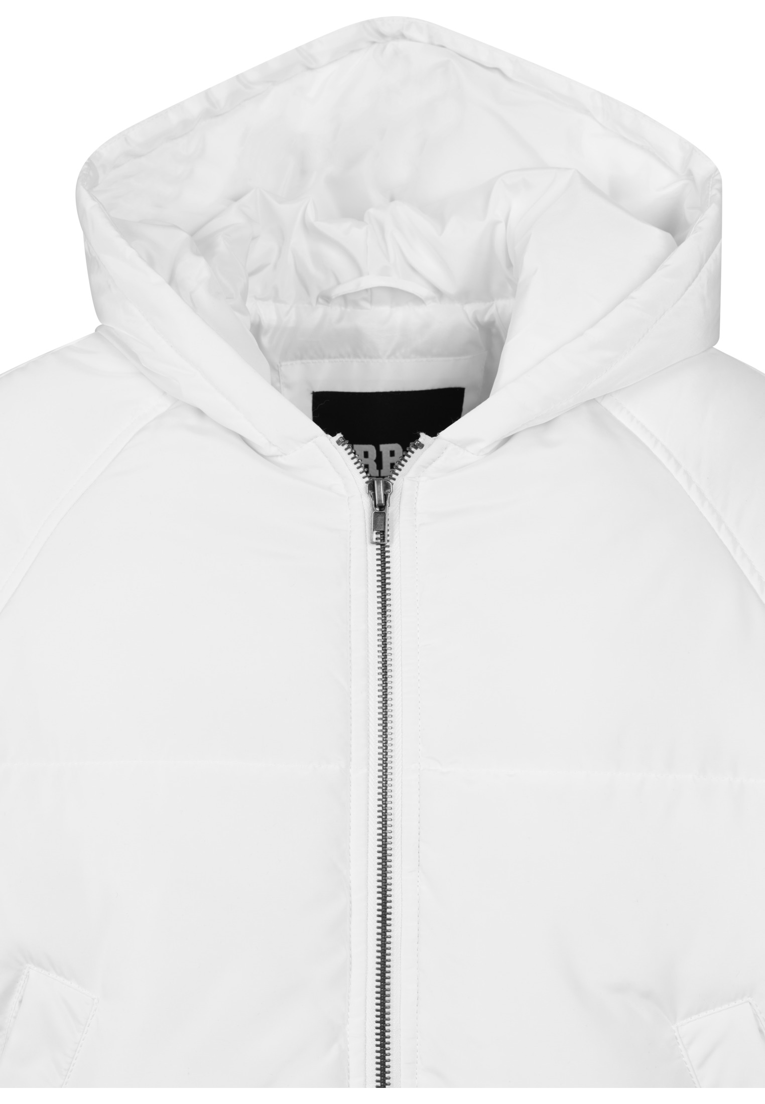 Ladies Hooded Oversized Puffer Jacket offwhite L - variant image 6