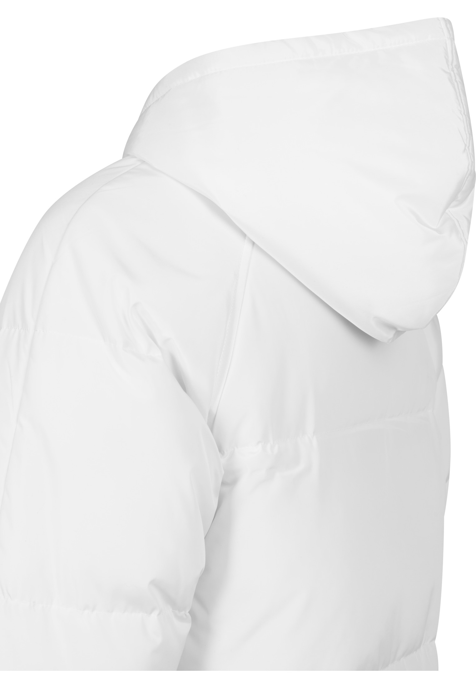 Ladies Hooded Oversized Puffer Jacket offwhite L - variant image 8