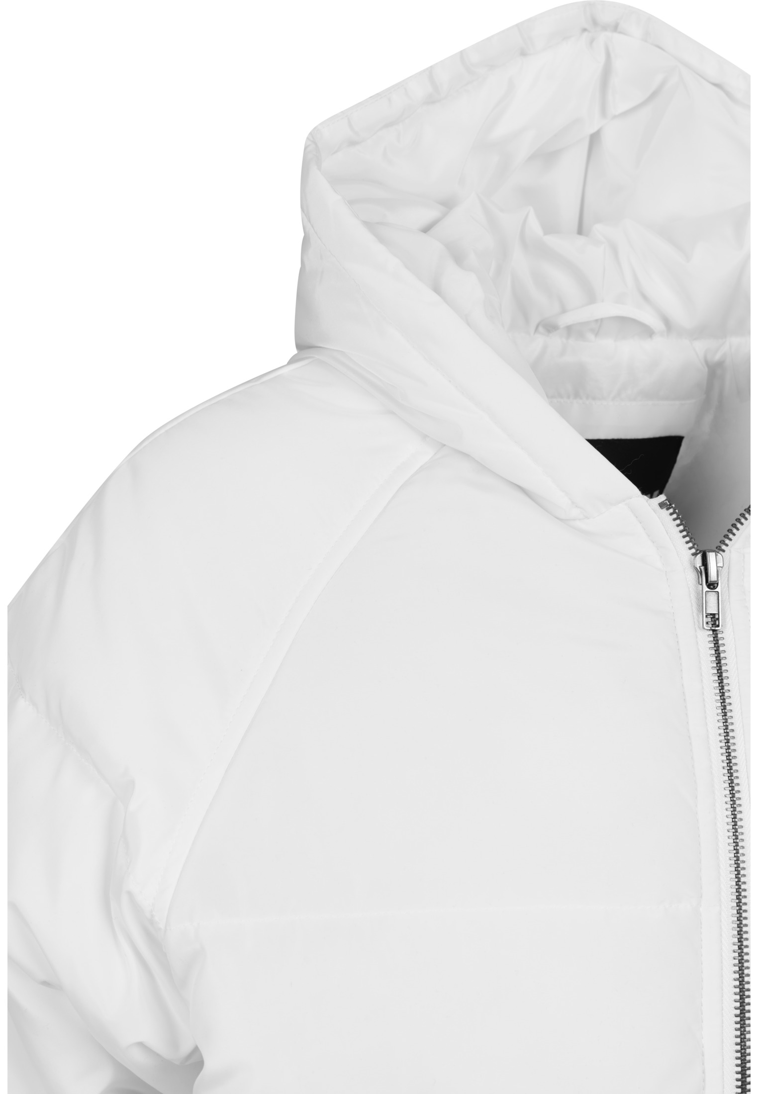Ladies Hooded Oversized Puffer Jacket offwhite L - variant image 7