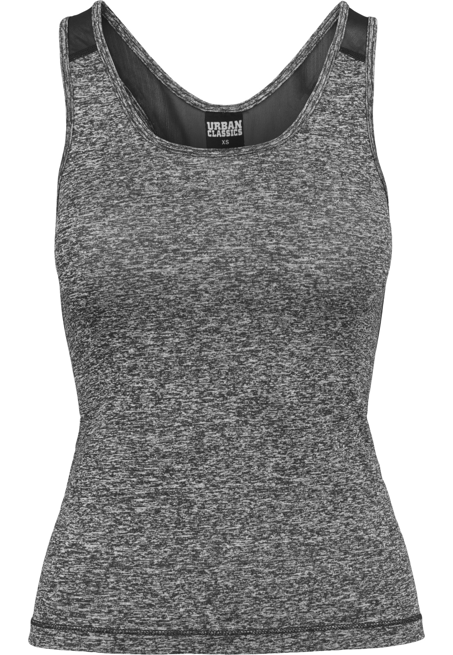 Ladies Active Melange Trainings Top charcoal/white/black L - variant image 8