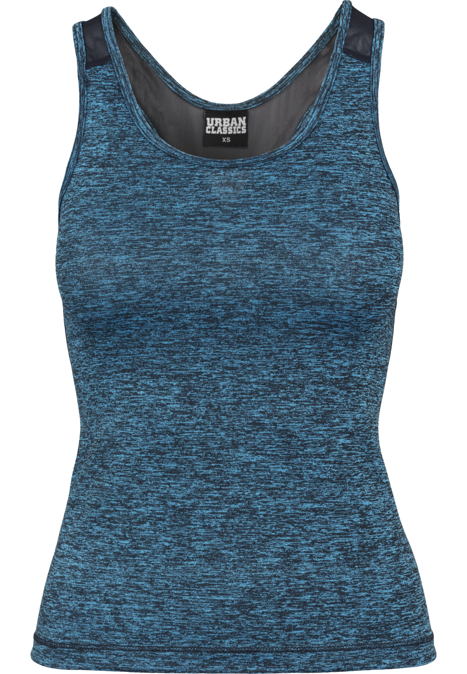 Ladies Active Melange Trainings Top turquoise/black/black L - variant image 9