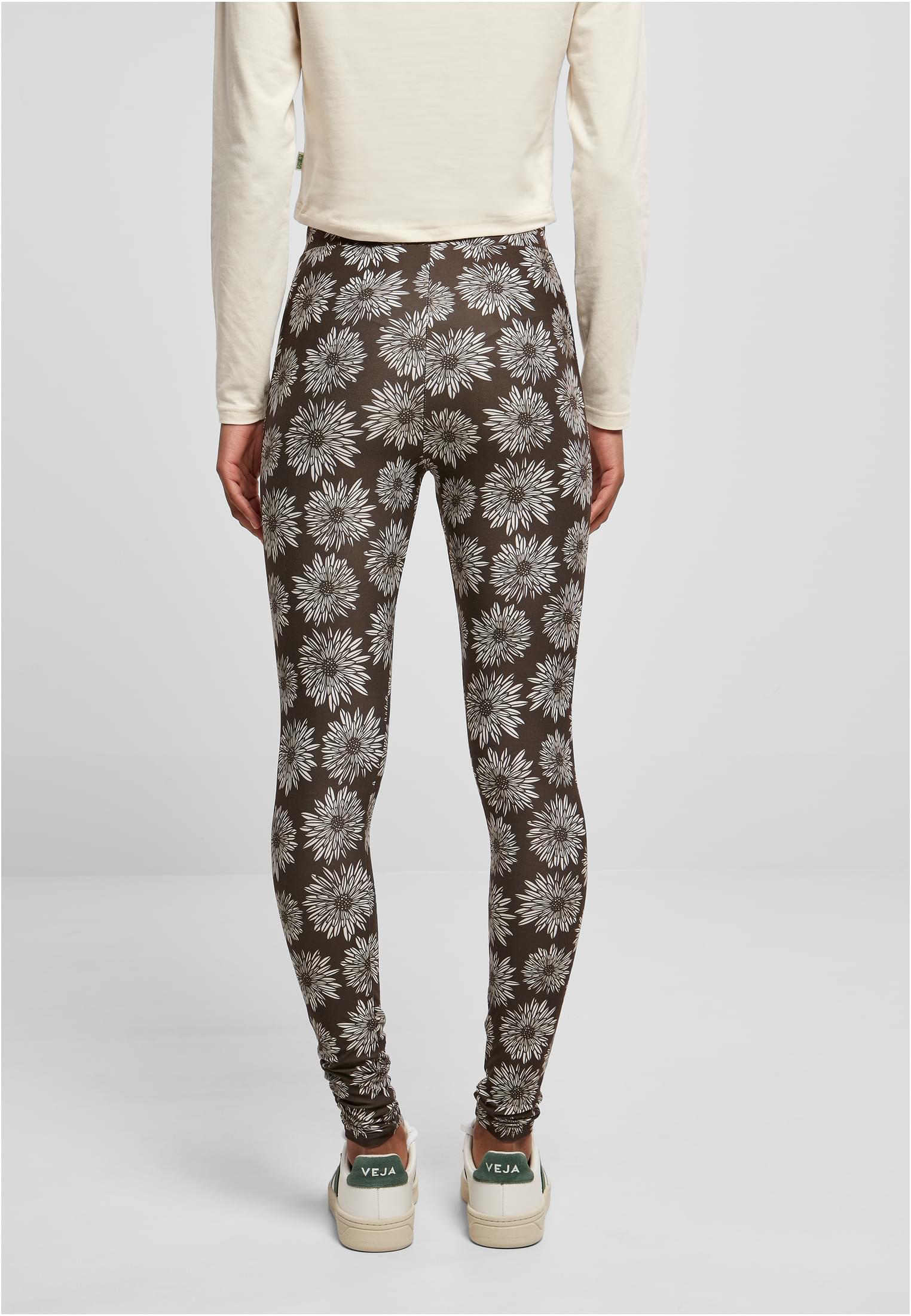 Frauen weiches AOP Leggings braun Kamomile 3XL
 - variant image 2