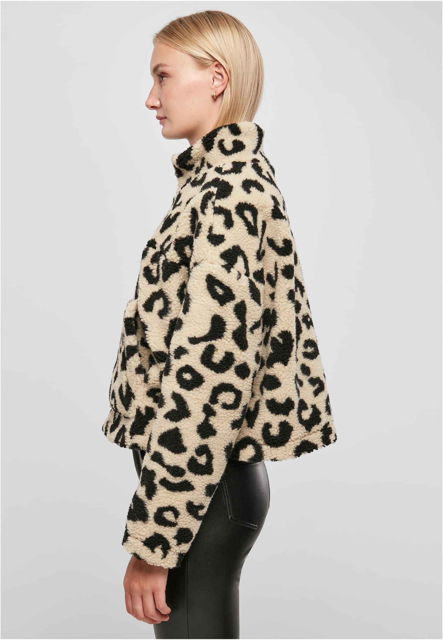 Ladies Short AOP Sherpa Troyer sandleo 3XL - variant image 1