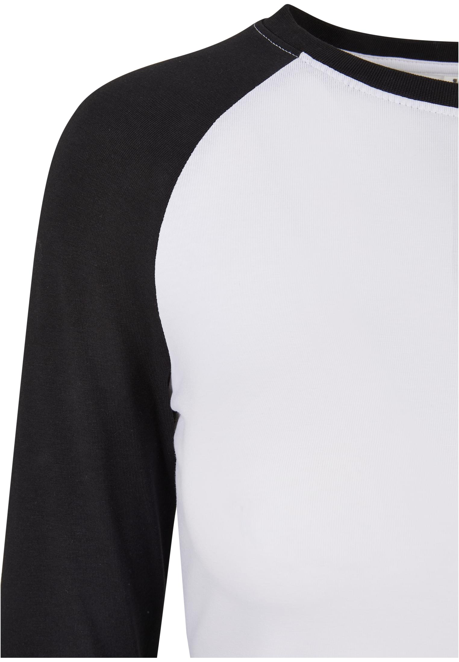 Femmes Organique Coupe-vent Retro Longsleeve Blanc/Noir 3XL
 - variant image 8
