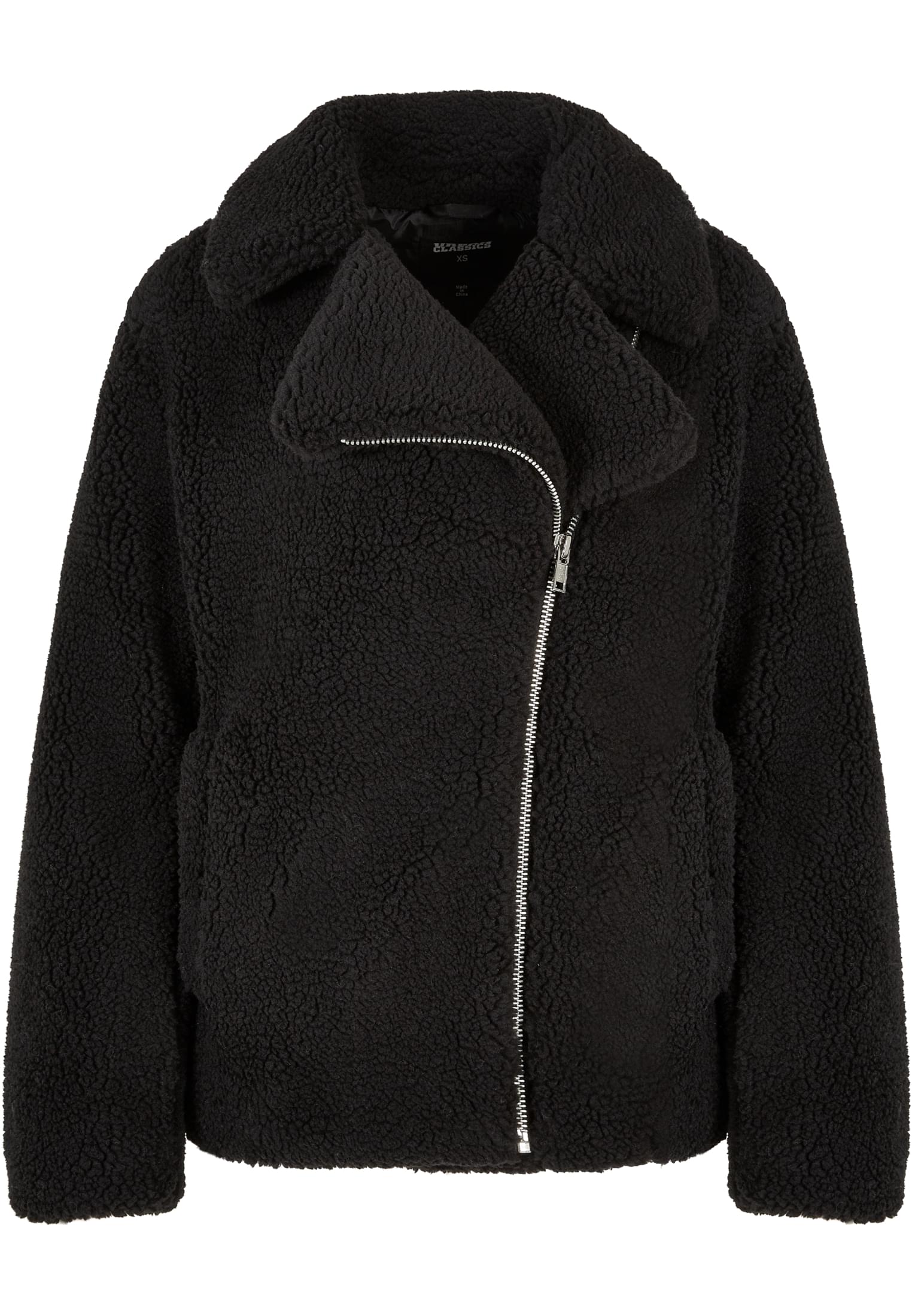 Ladies Sherpa Biker Jacket black 3XL - variant image 5