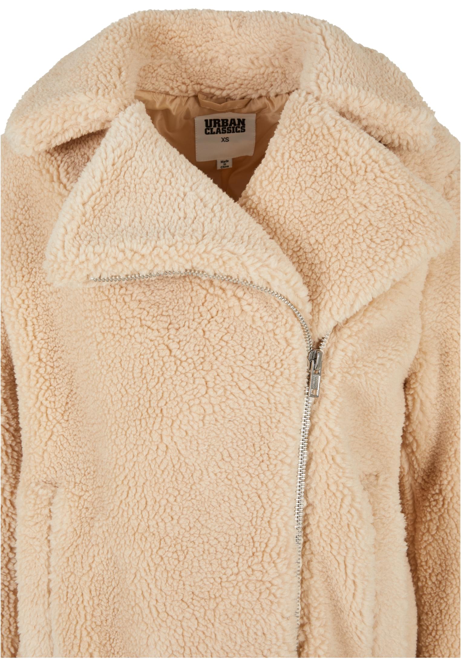 Ladies Sherpa Biker Jacket unionbeige 3XL - variant image 7
