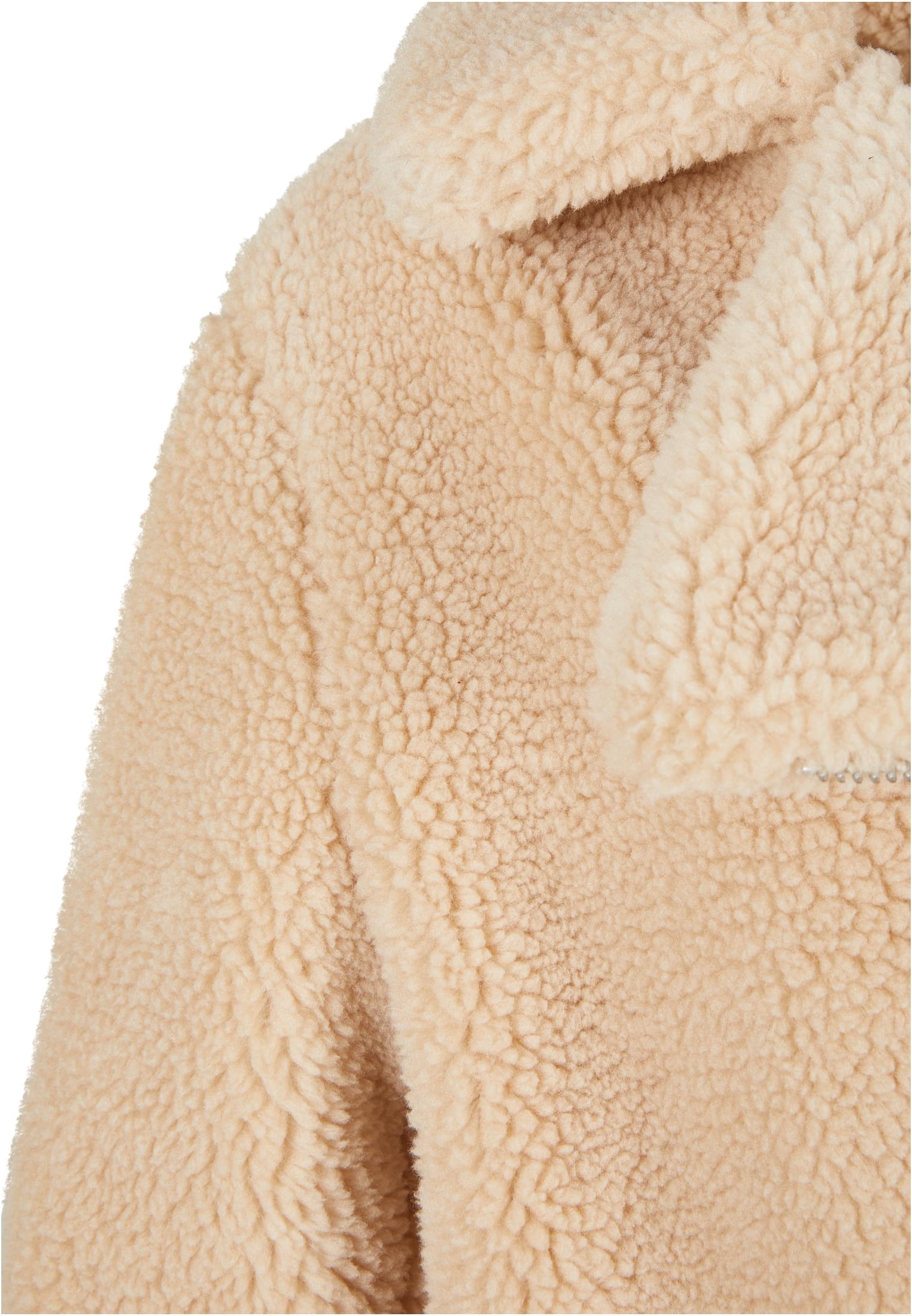 Ladies Sherpa Biker Jacket unionbeige 3XL - variant image 8