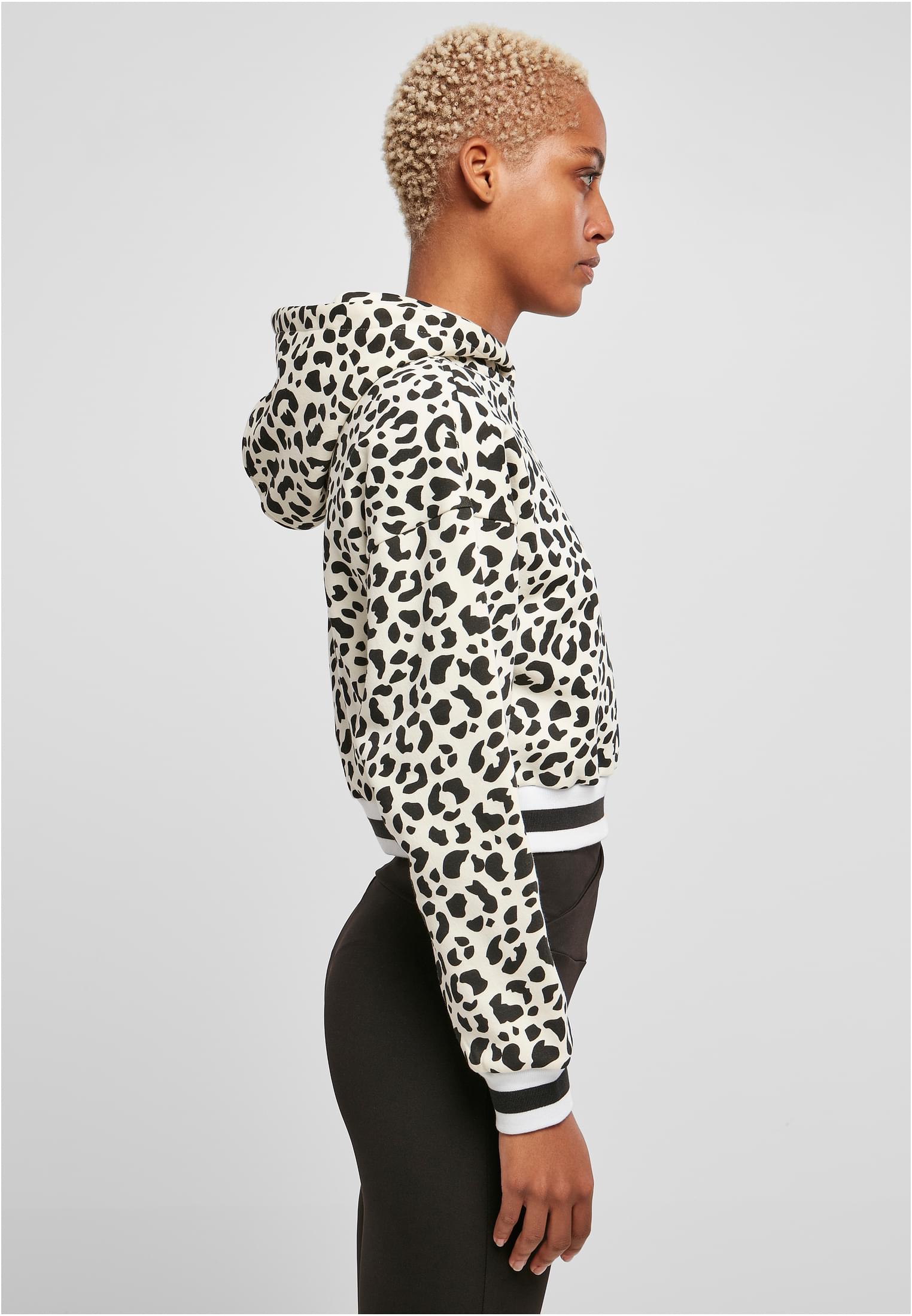 Ladies Short AOP College Hoody whitesandleo 3XL - variant image 3