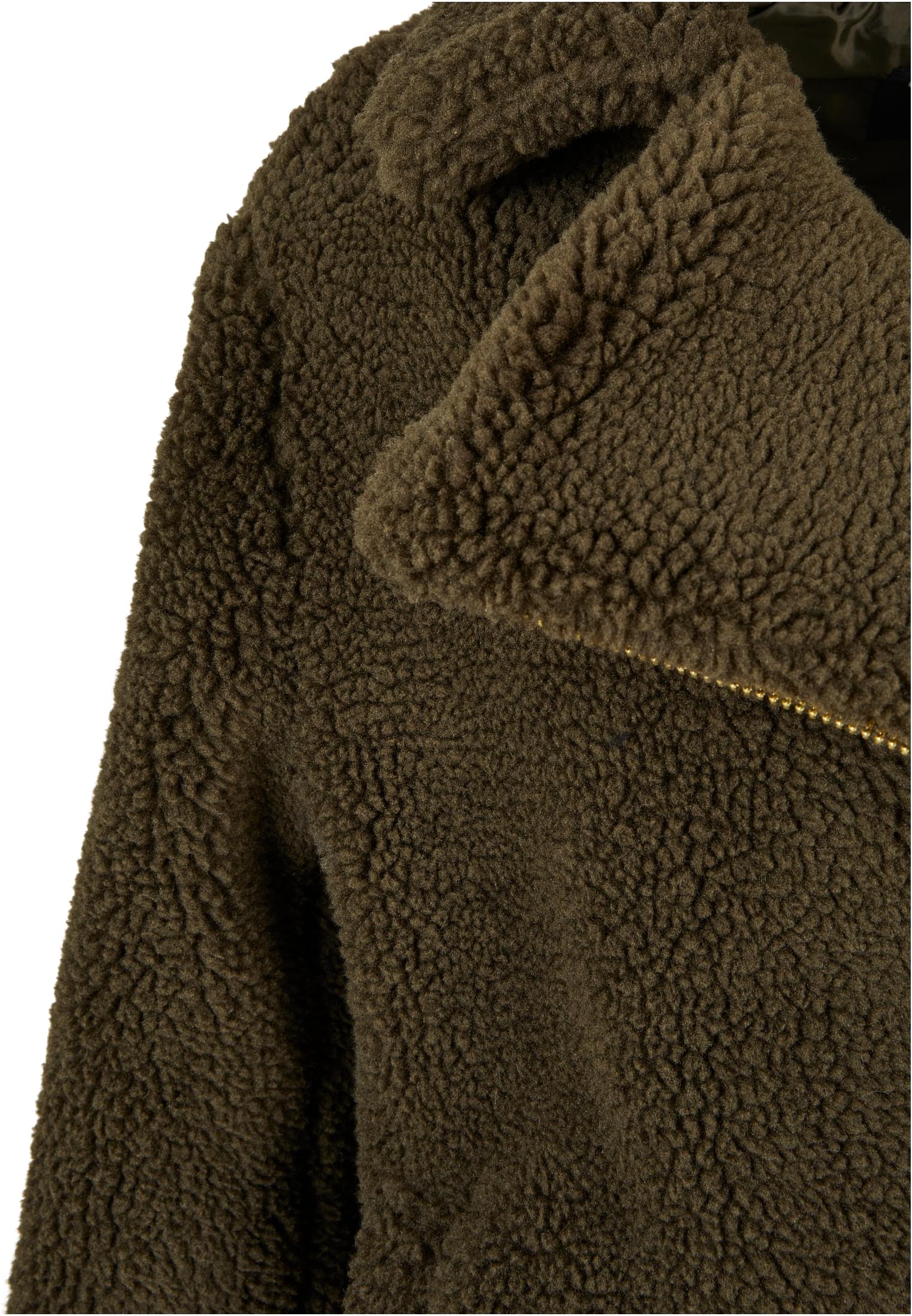 Ladies Sherpa Biker Jacket olive 3XL - variant image 8