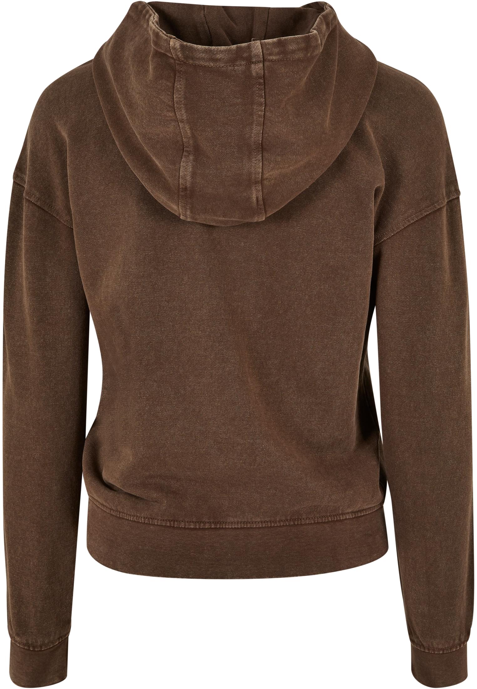 Ladies Small Embroidery Terry Hoody brown 3XL - variant image 6