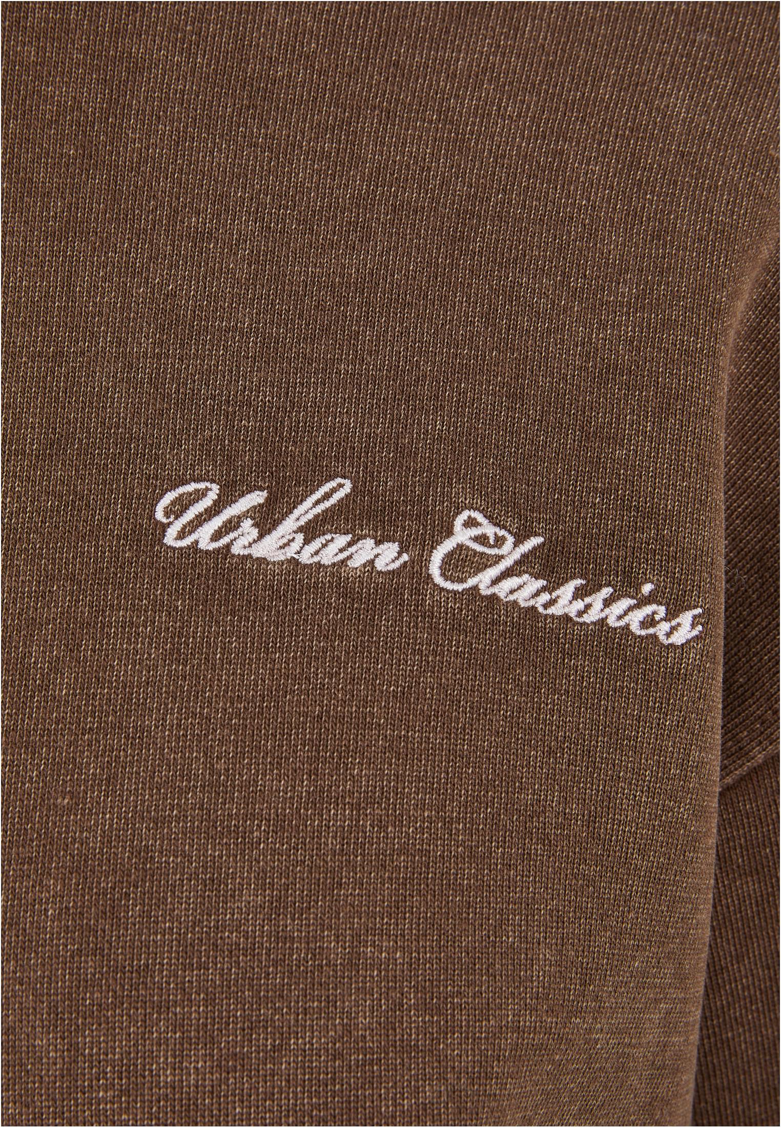 Ladies Small Embroidery Terry Hoody brown 3XL - variant image 9