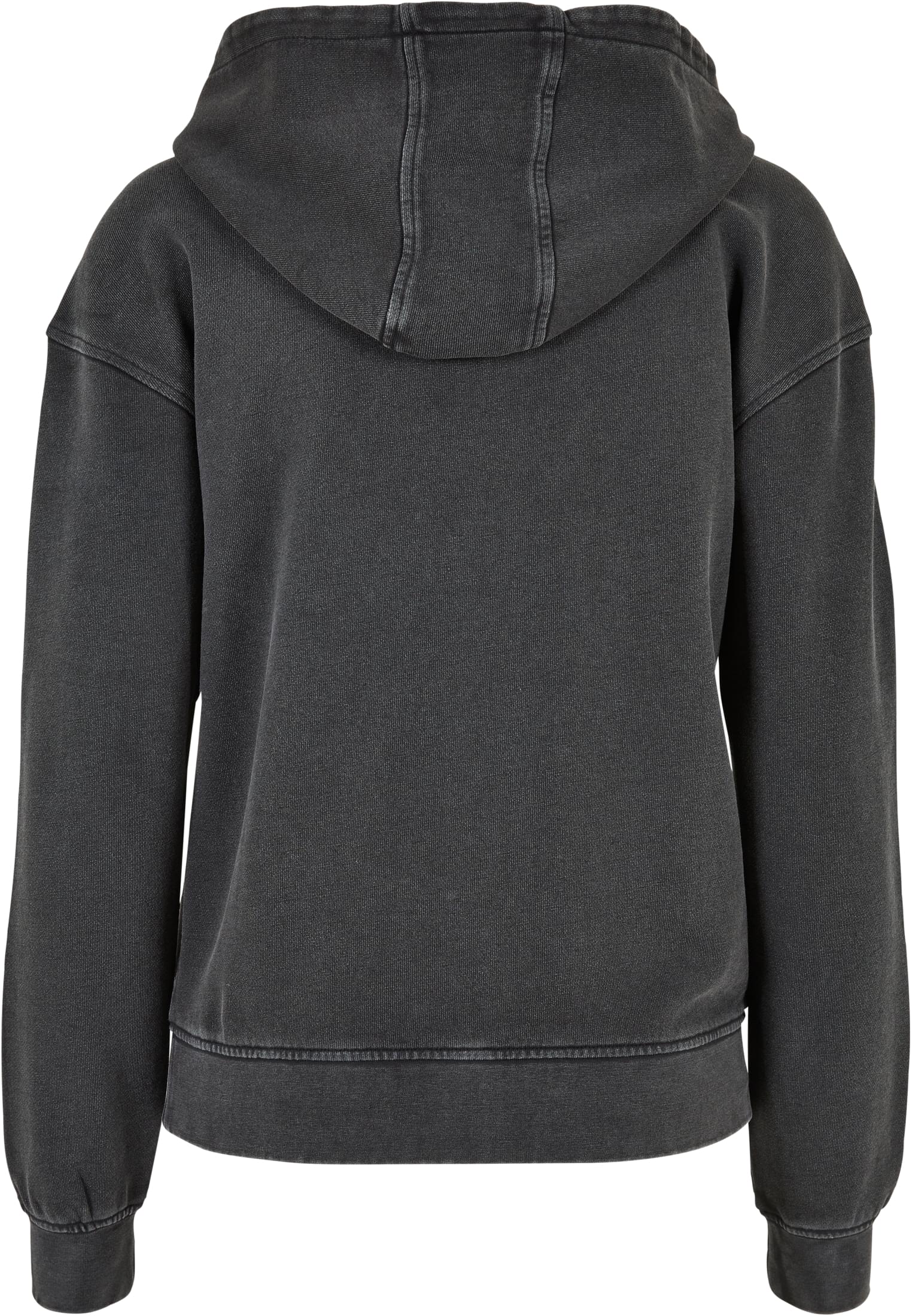 Mujeres Pequeño Bordado Terry Forro Polar negro 3XL
 - variant image 6