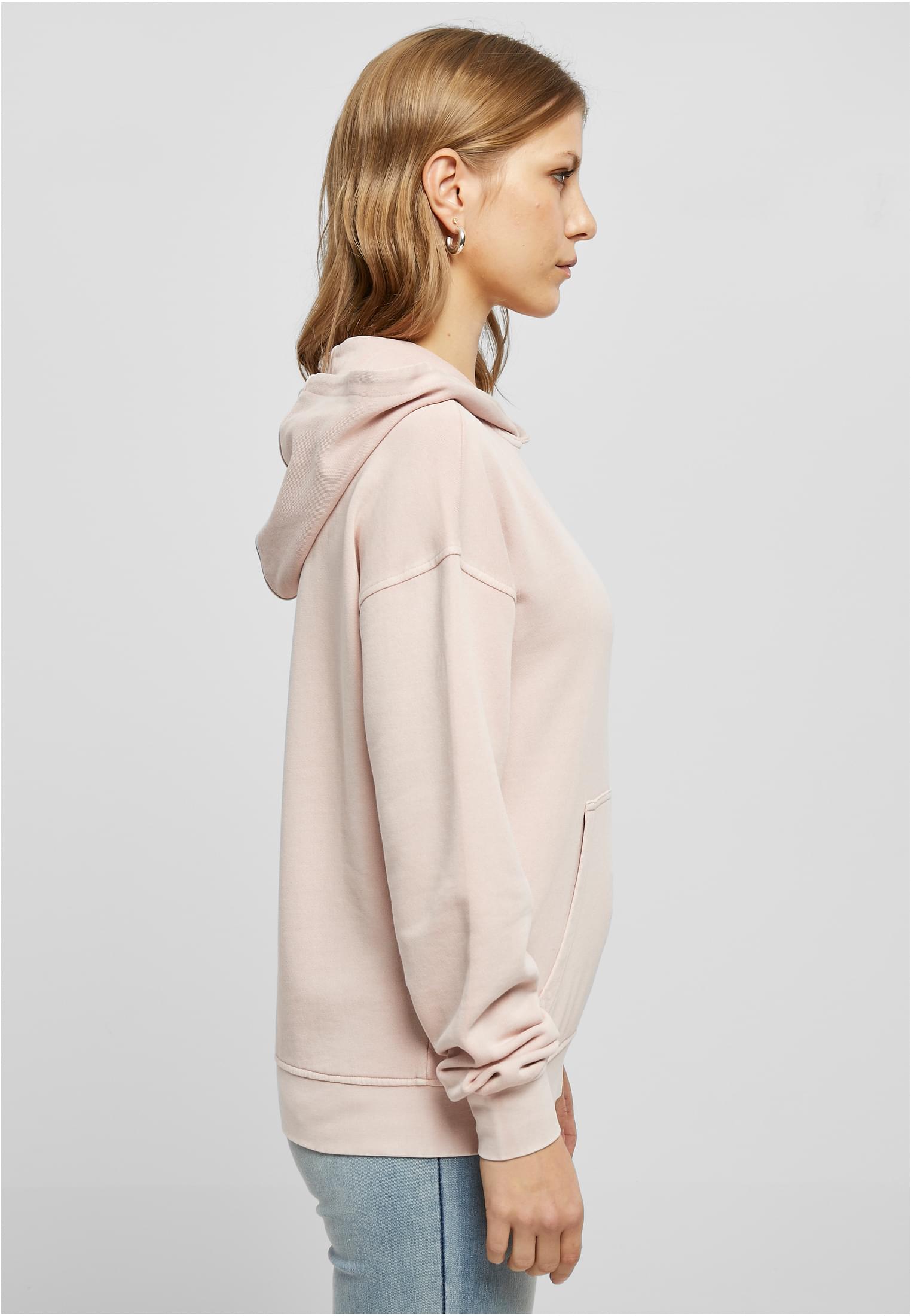 Mujeres Pequeño Bordado Terry Forro Polar rosa 3XL
 - variant image 3