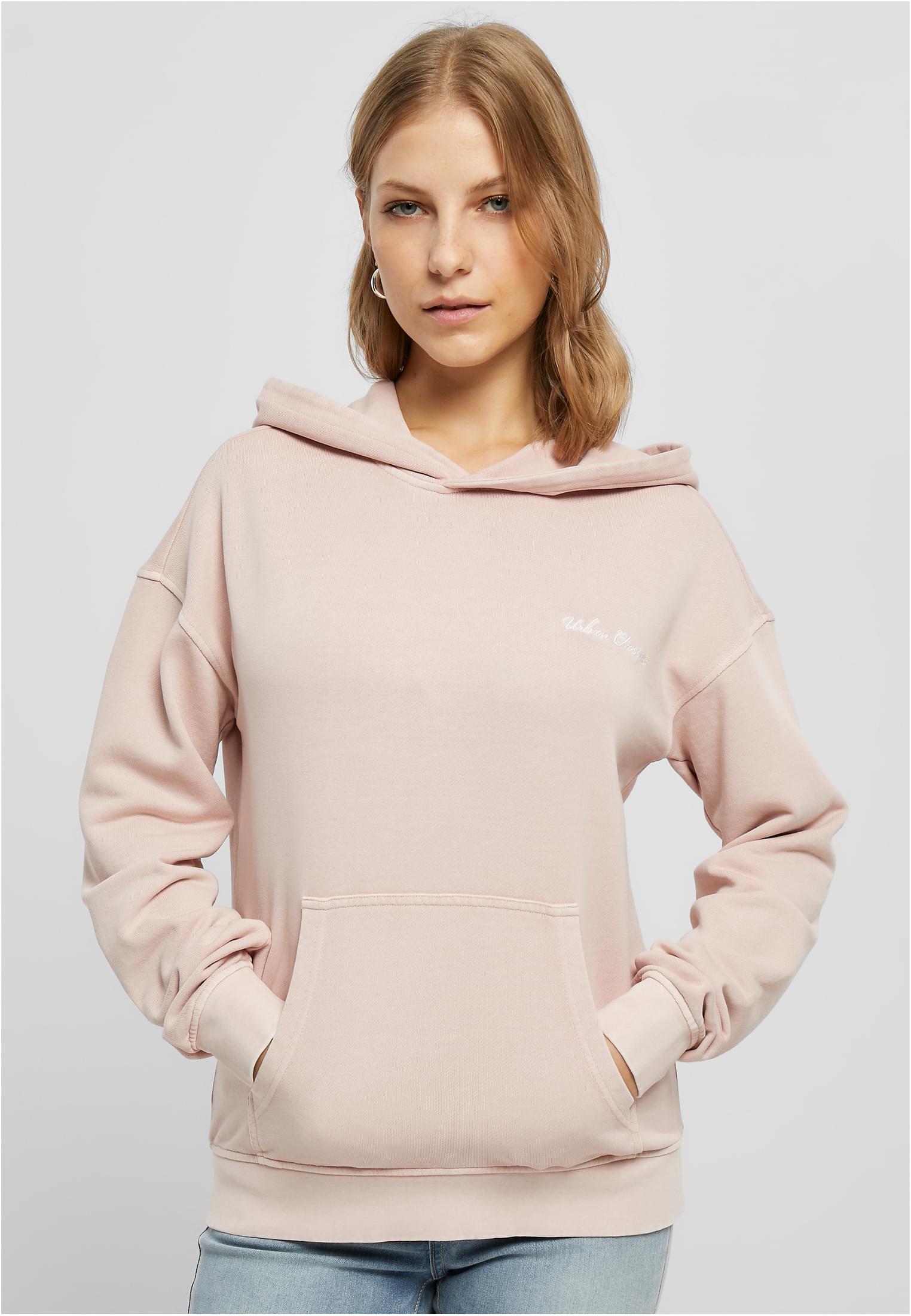 Ladies Small Embroidery Terry Hoody pink 3XL - alternate variant 3
