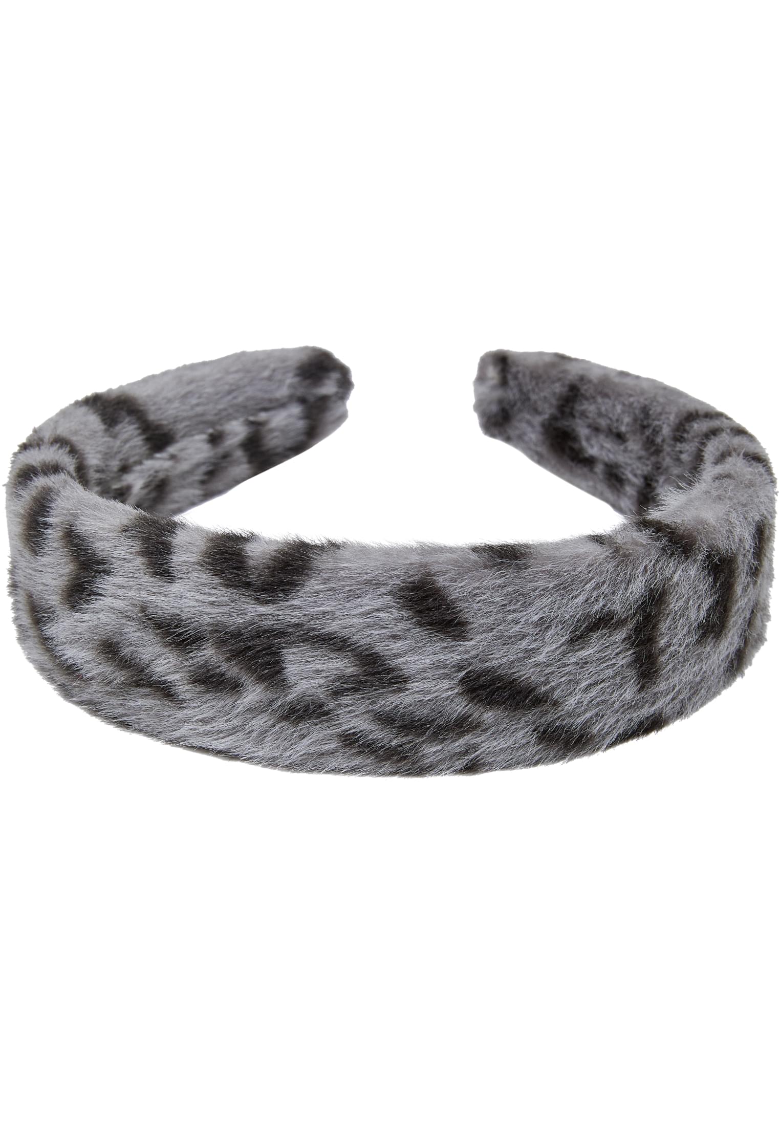 Animal Fake Fur Headband black/grey/beige one size - variant image 3