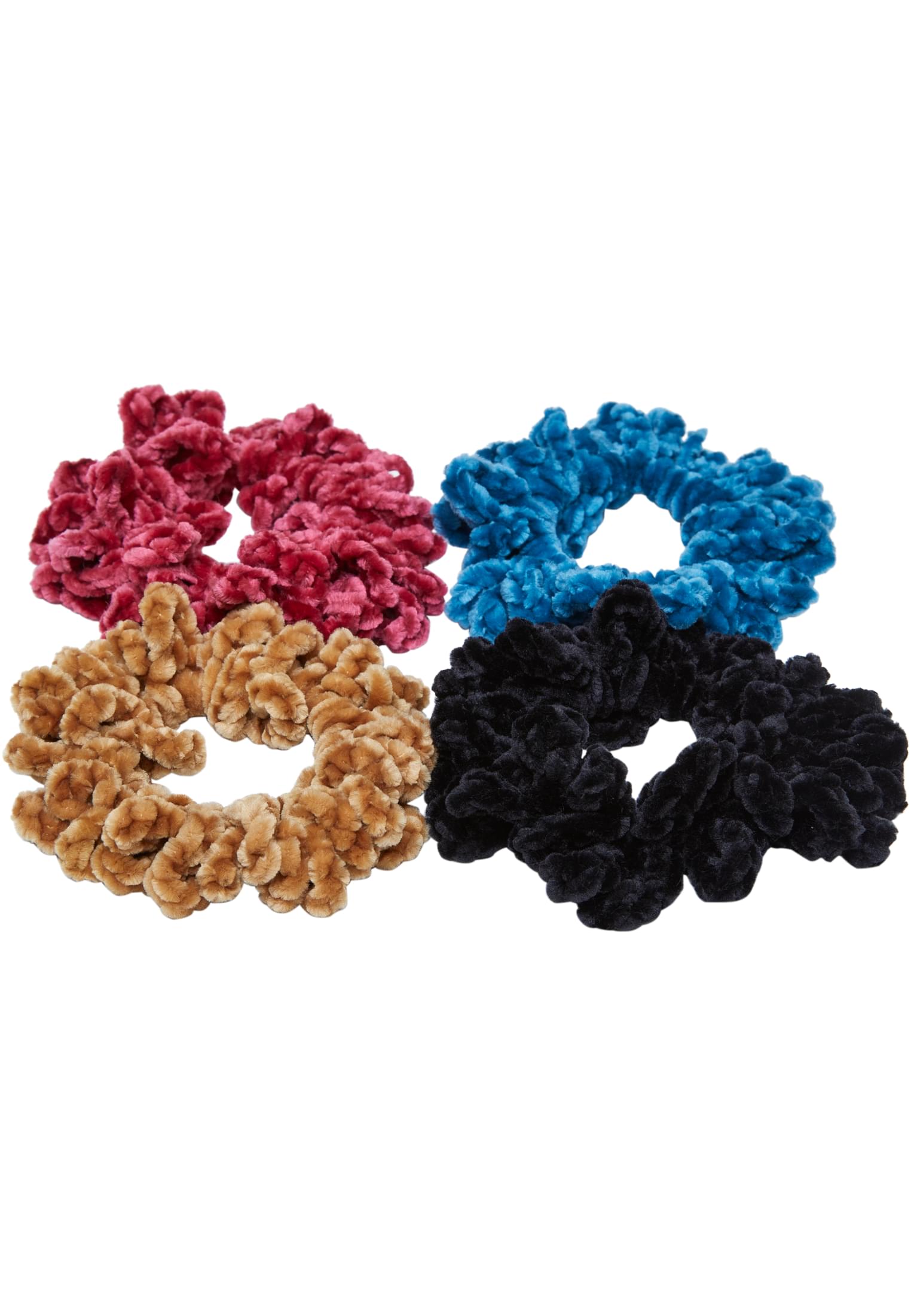 Fluffy Scrunchies 4-Pack wintercolor one size - variant image 1