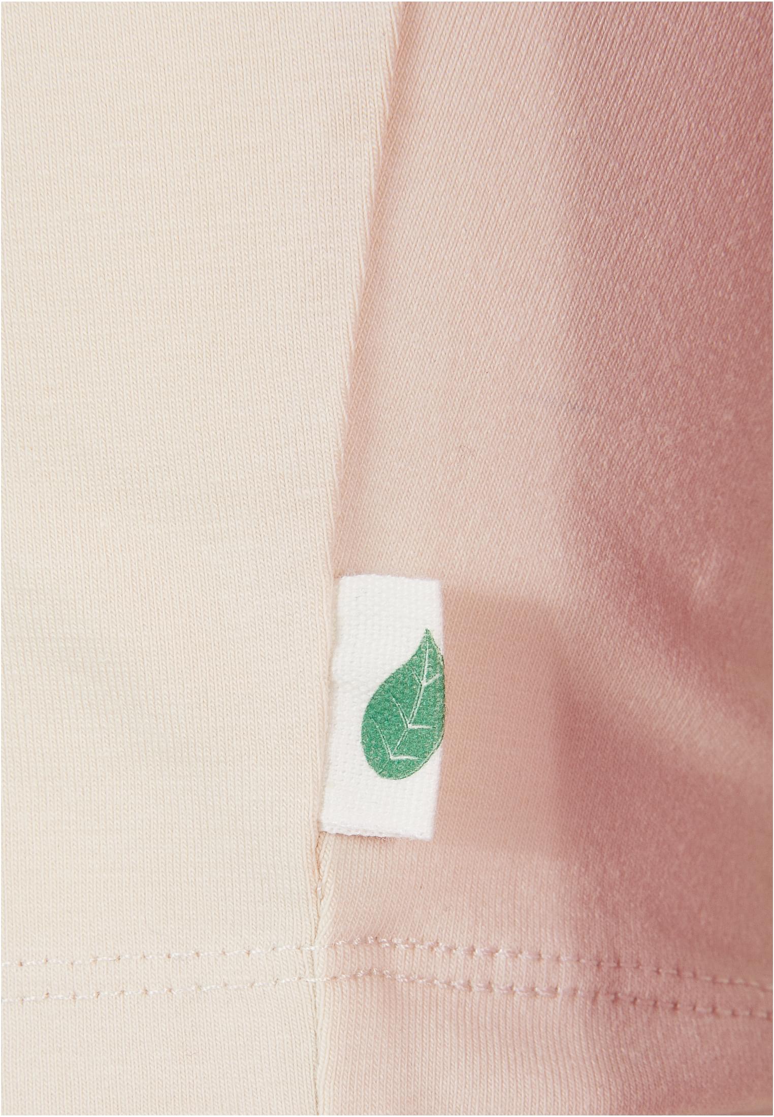 Ladies Organic Cropped Retro Baseball Longsleeve whitesand/hibiskus pink 4XL - variant image 4