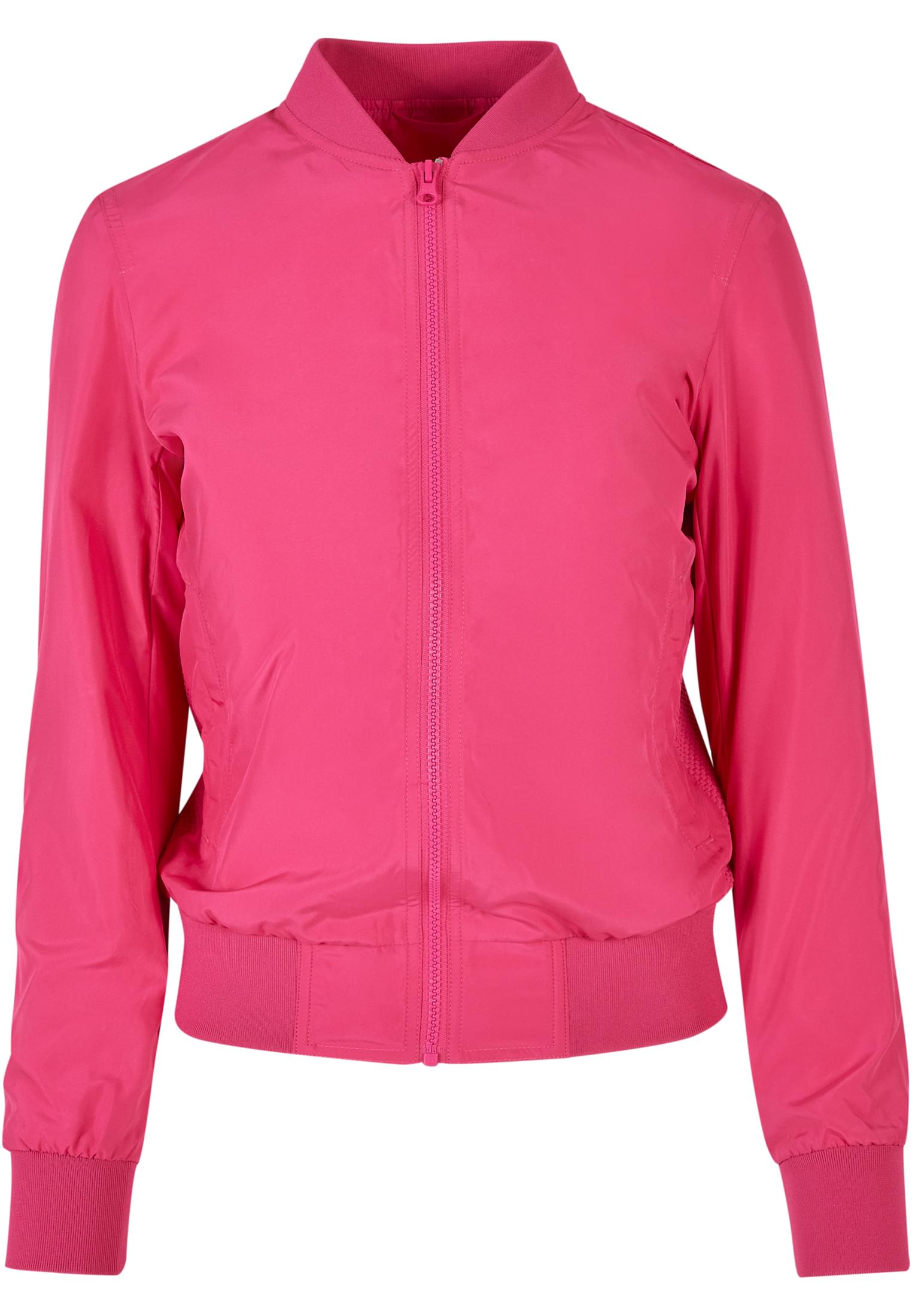 Ladies Light Bomber Jacket hibiskus pink 3XL - variant image 5