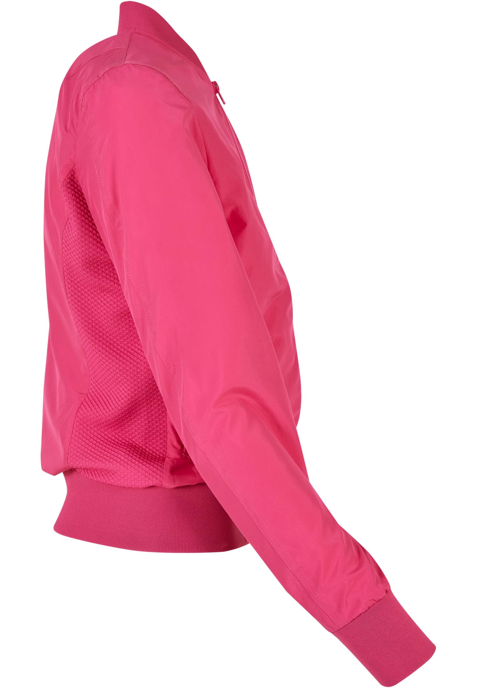 Ladies Light Bomber Jacket hibiskus pink 3XL - variant image 10