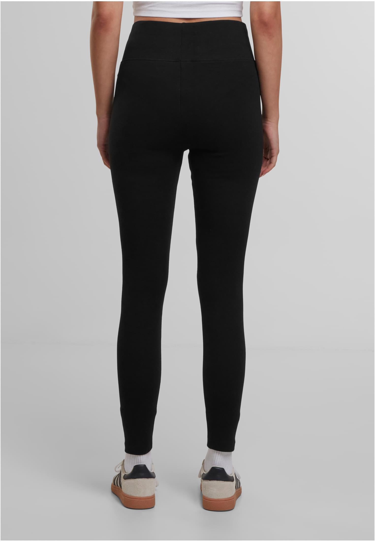 Ladies High Waist Jersey Leggings 2-Pack black+black 3XL - variant image 2
