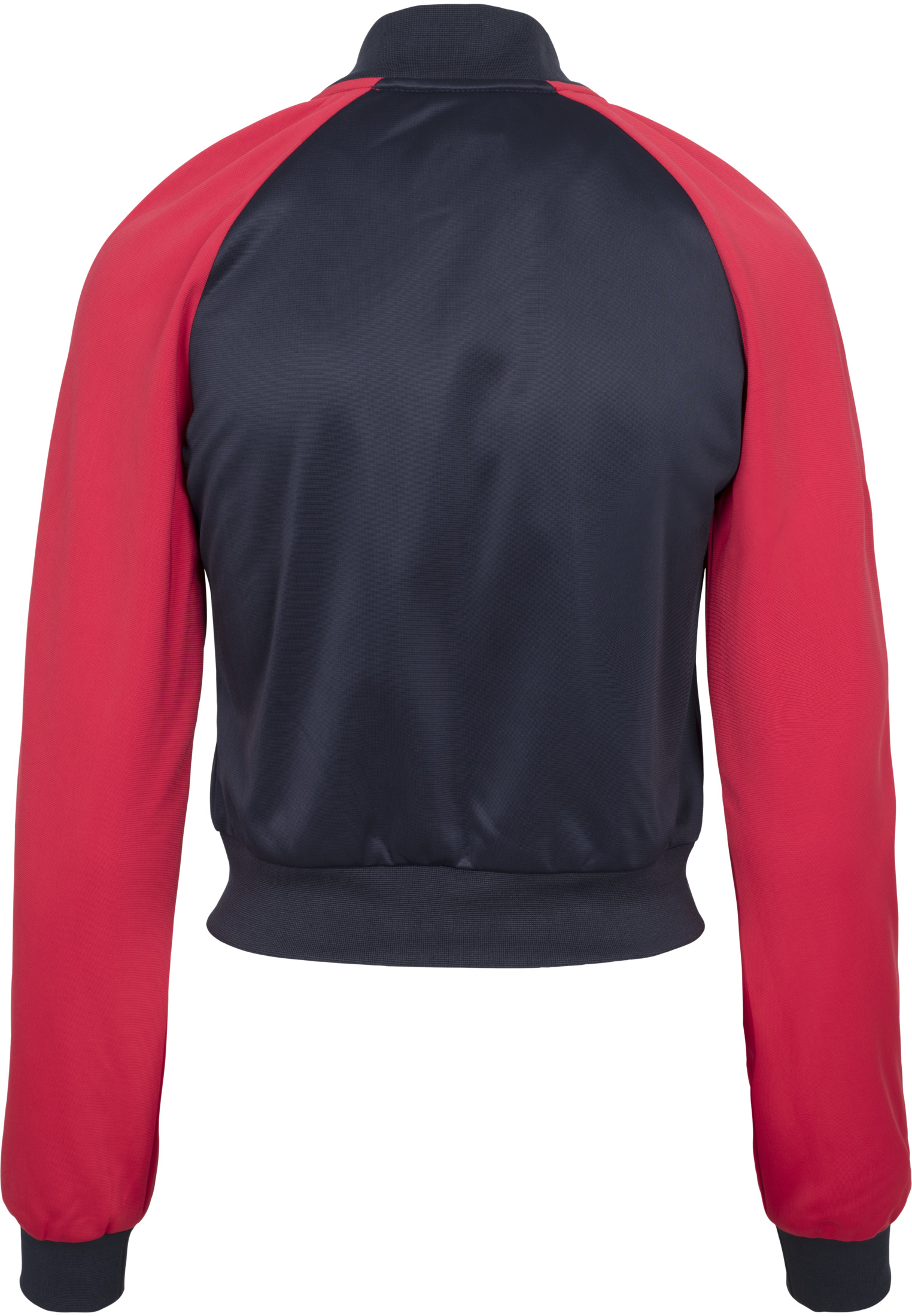 Ladies Short Raglan Track Jacket navy/fire red/white L - variant image 8