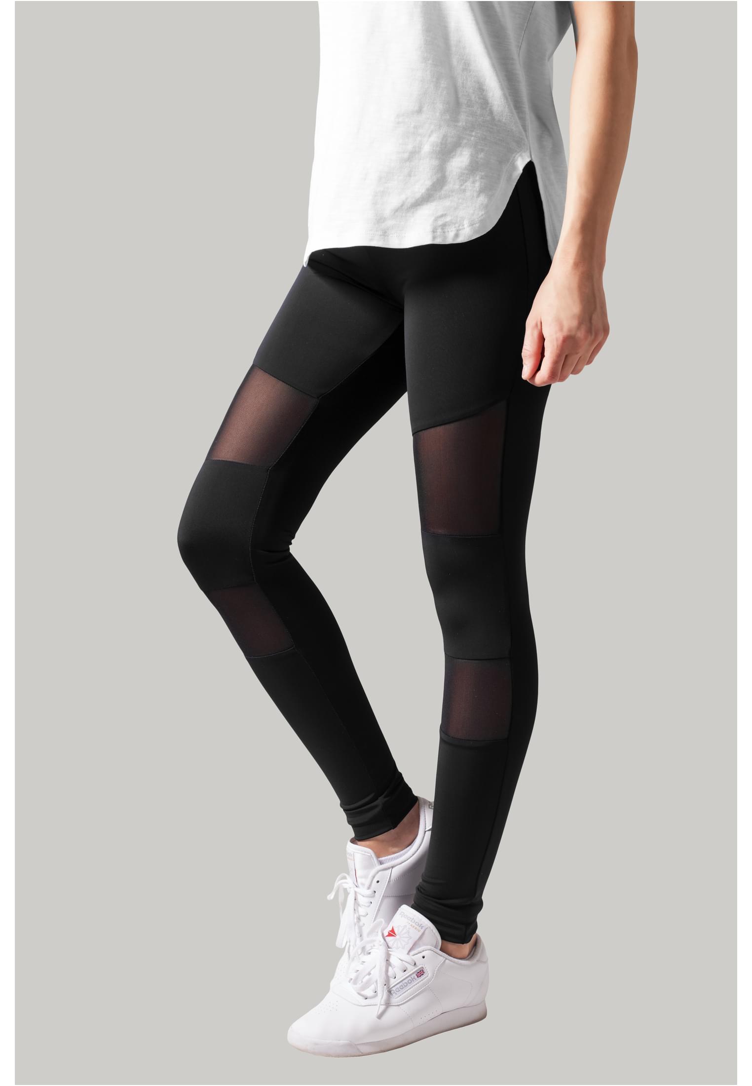 Ladies Tech Mesh Leggings black 3XL - alternate variant 1