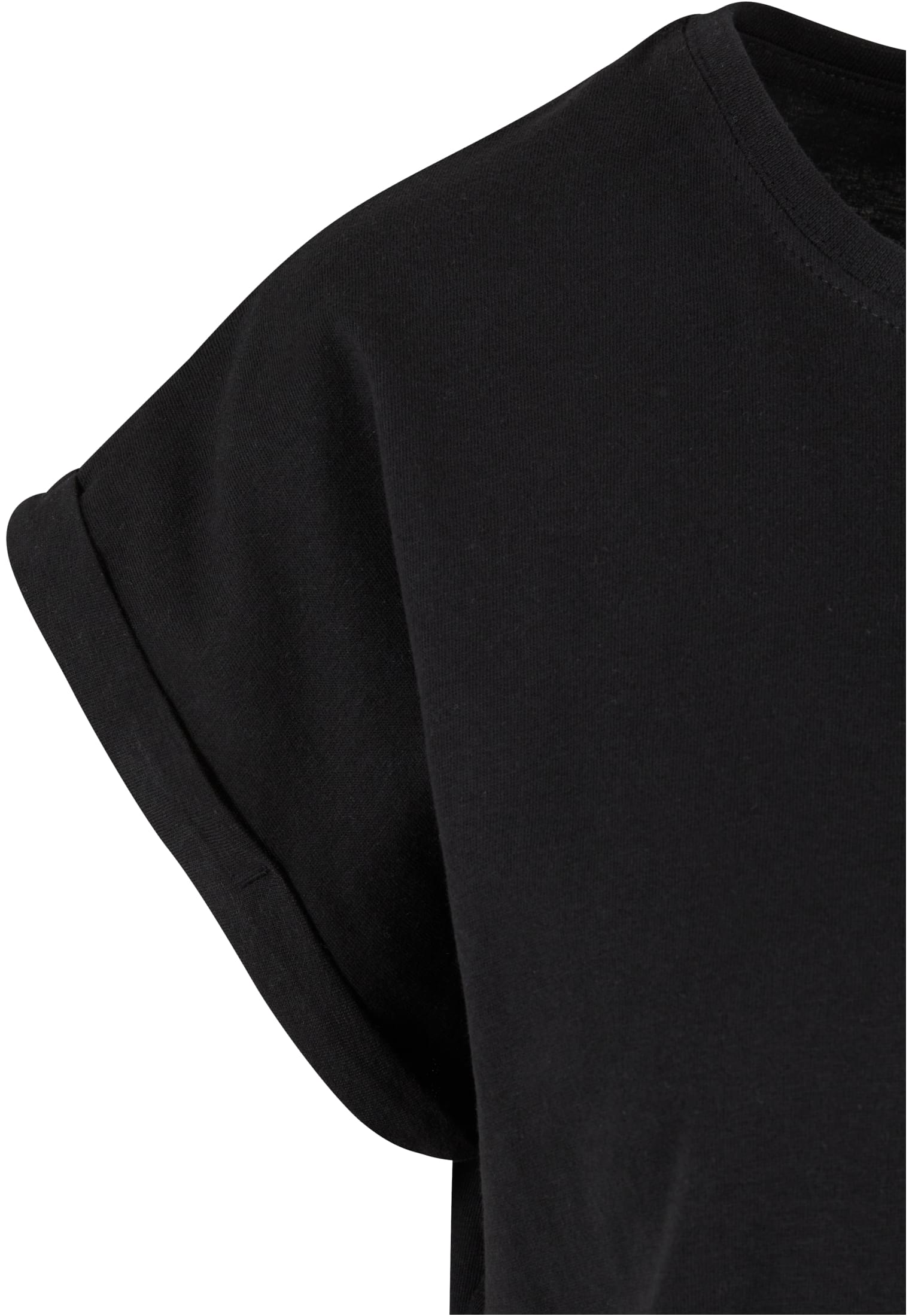 Ladies Extended Shoulder Tee black 3XL - variant image 6