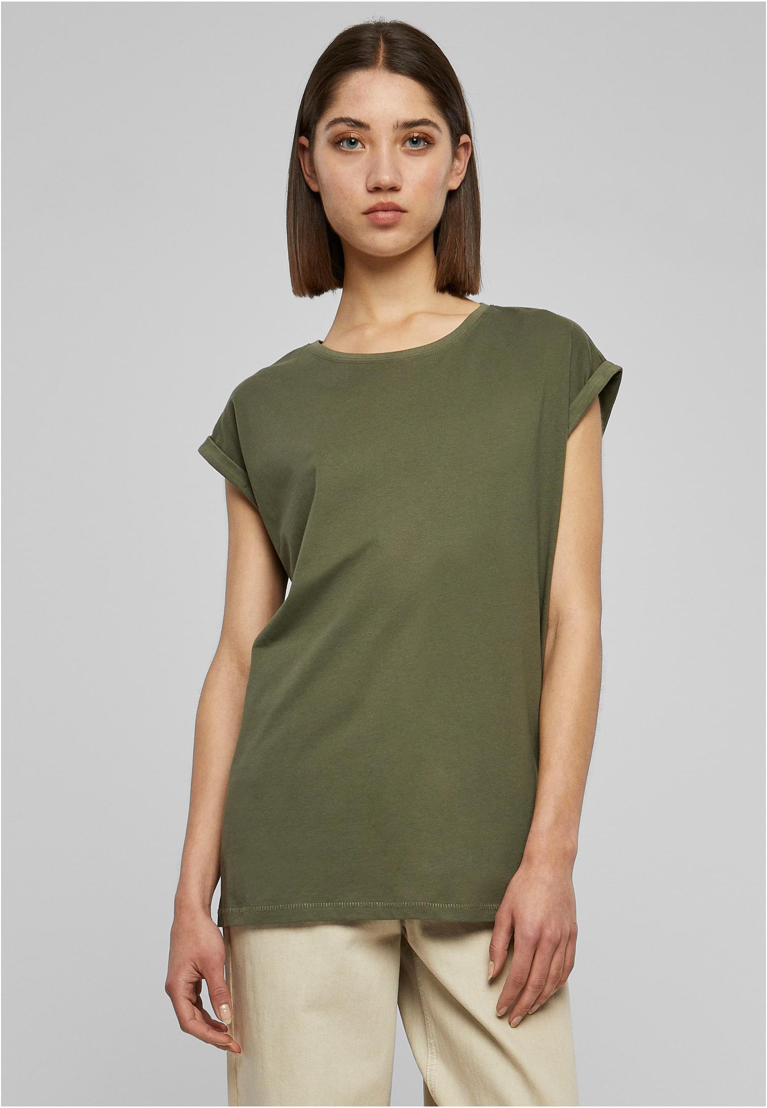 Ladies Extended Shoulder Tee olive 3XL - alternate variant 5