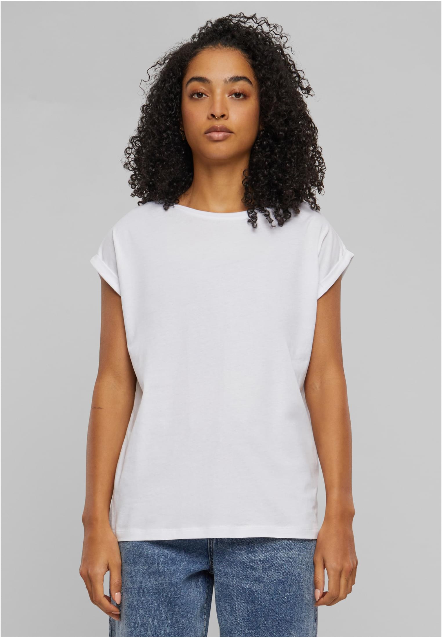 Ladies Extended Shoulder Tee white 3XL - alternate variant 7