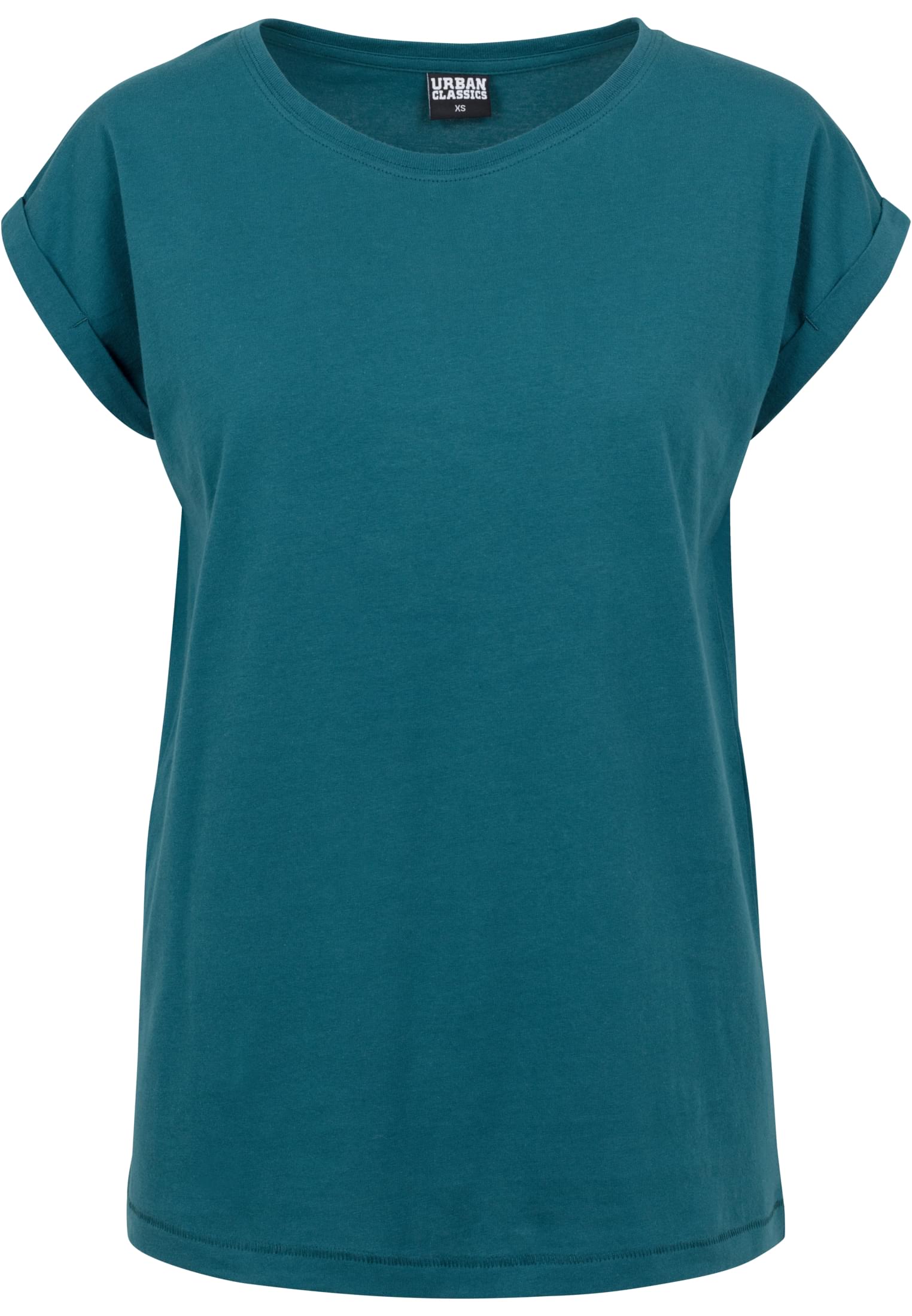 Ladies Extended Shoulder Tee teal 3XL - variant image 5