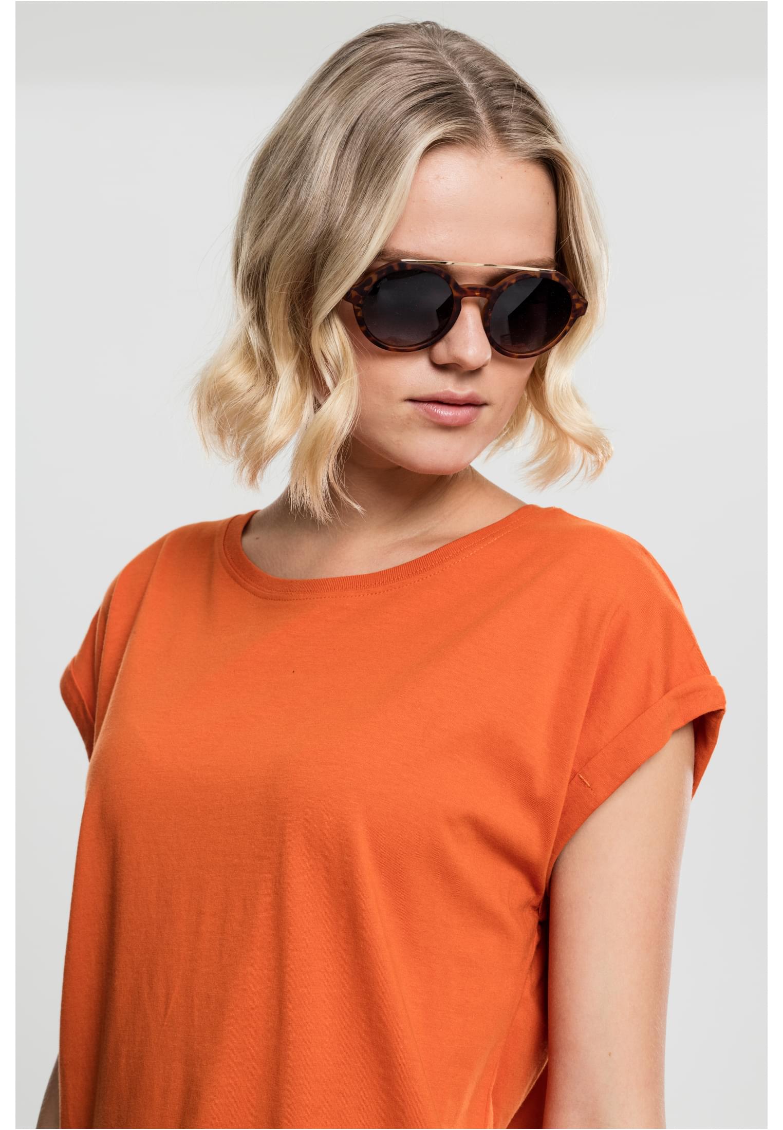 Ladies Extended Shoulder Tee rust orange 3XL - variant image 5