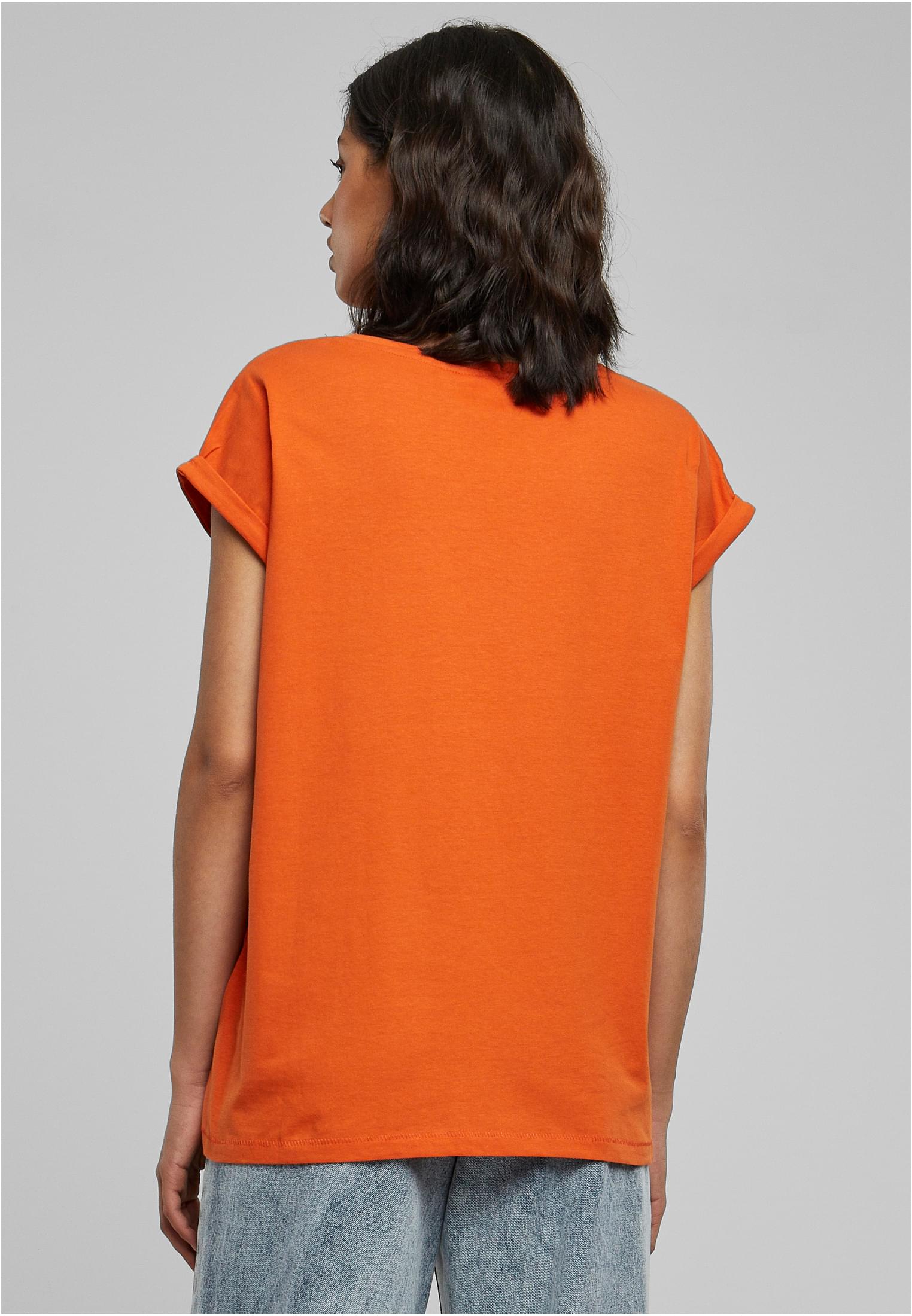 Ladies Extended Shoulder Tee rust orange 3XL - variant image 2