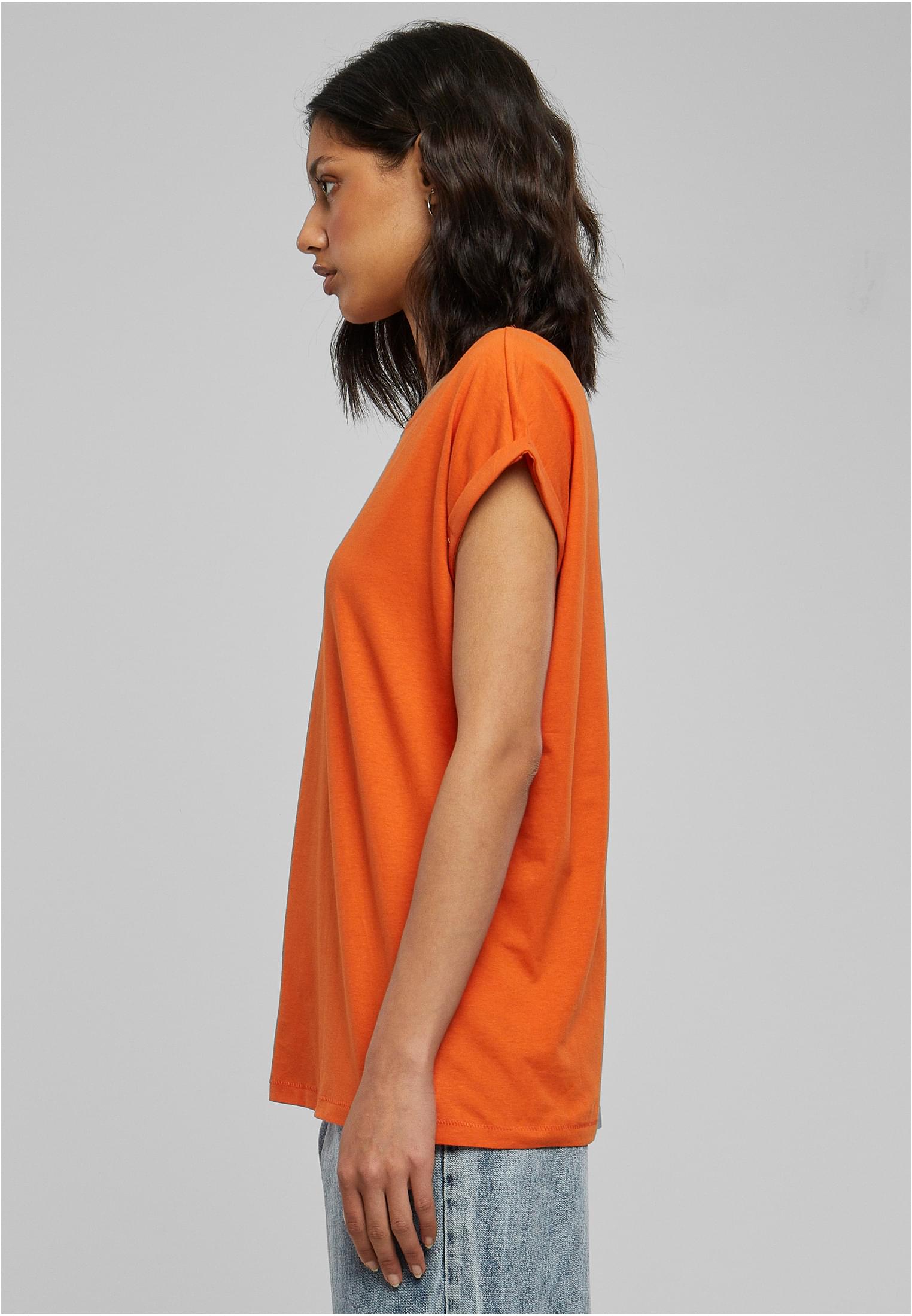 Ladies Extended Shoulder Tee rust orange 3XL - variant image 1